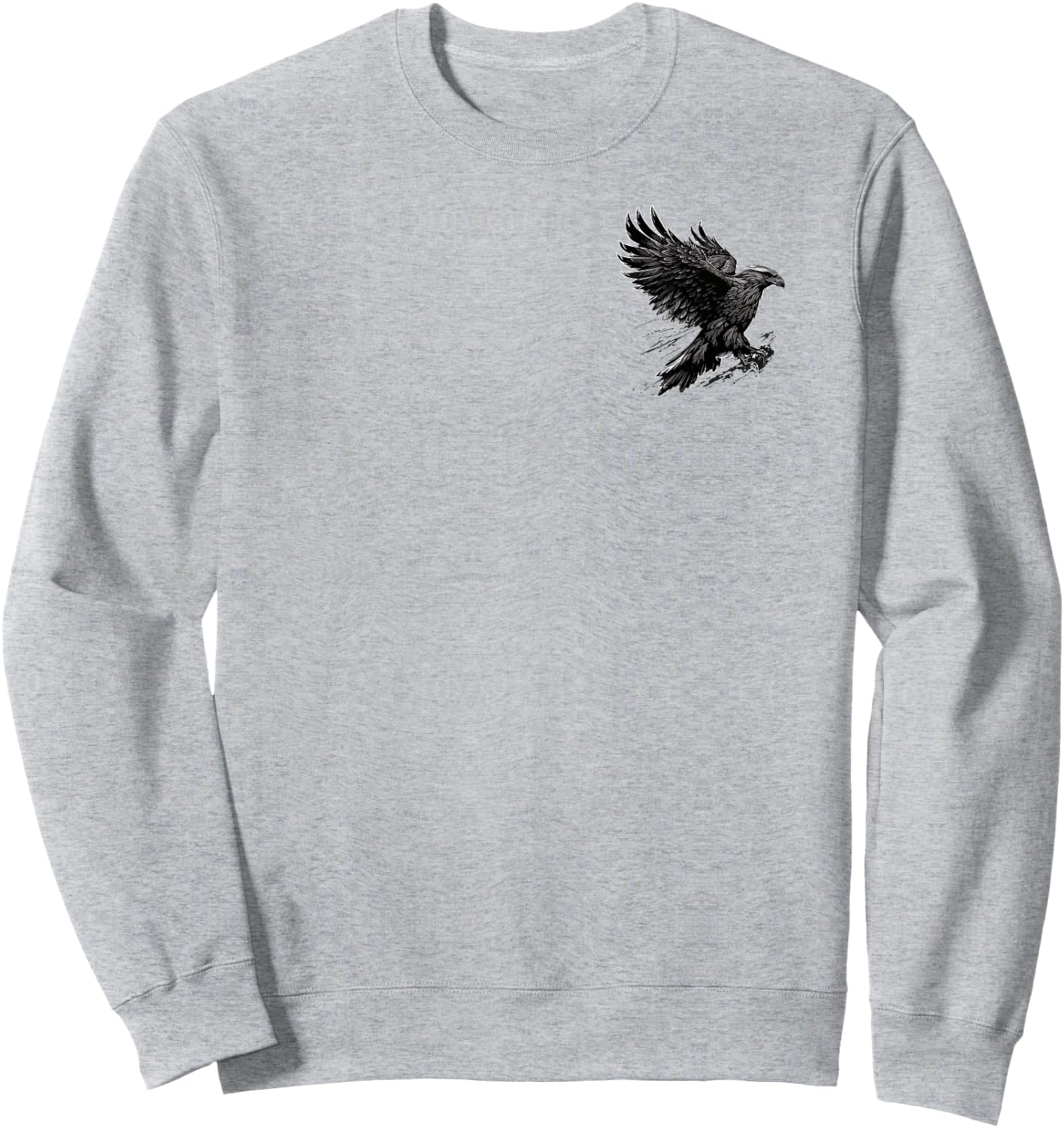 Eagle in flight Sweatshirt - Sweatshirt | Ash