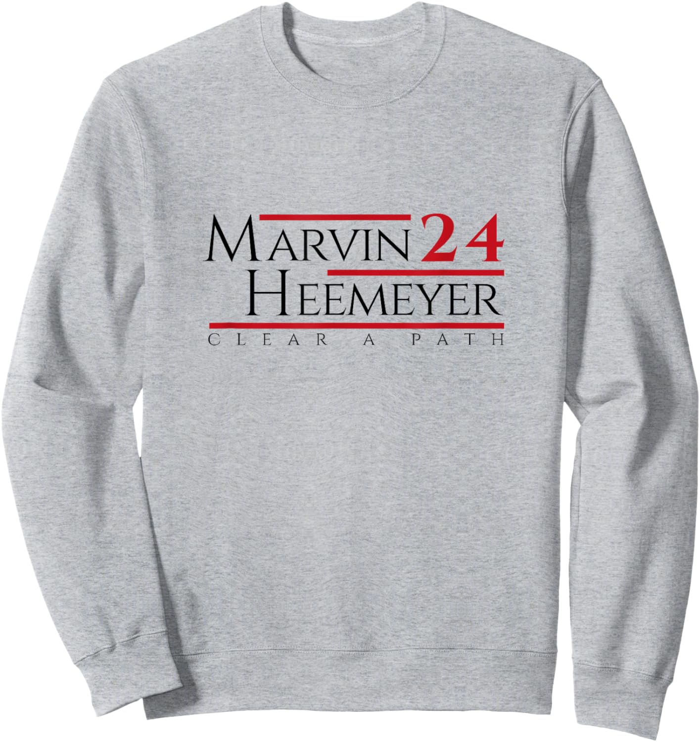 Marvin Heemeyer 2024 Clear A Path Sweatshirt - Sweatshirt | Ash