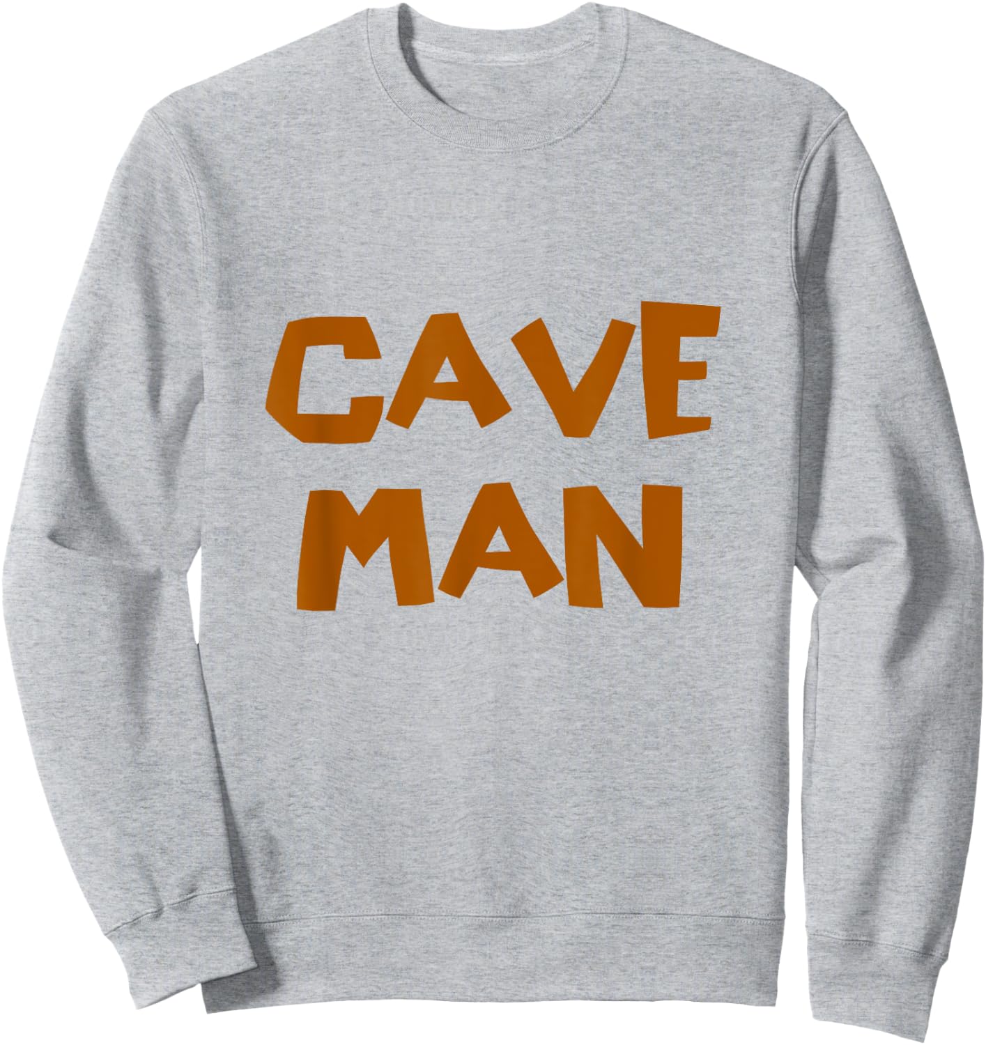 Caveman Halloween Party Costume Cave Rescue Caving Hiking Sweatshirt - Sweatshirt | Ash