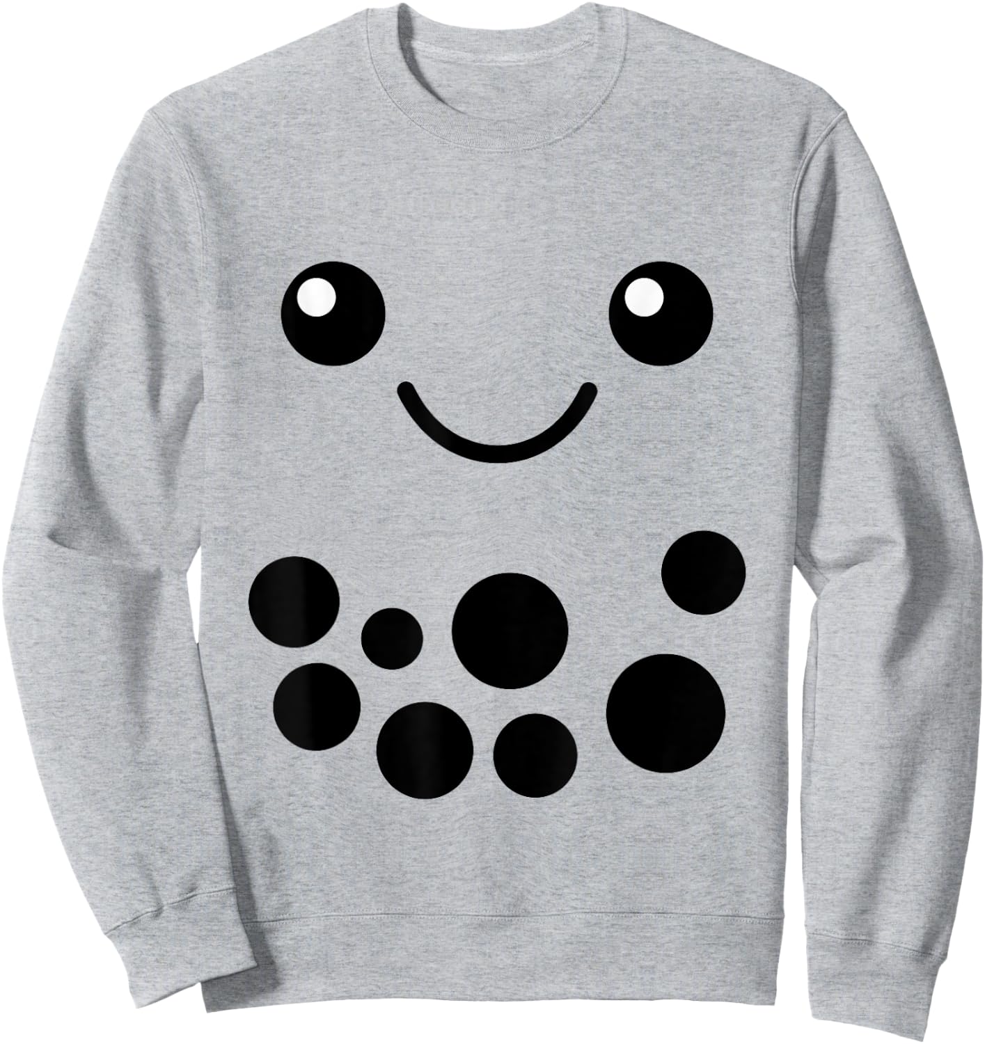 Thai Milk Bubble Tea Costume Boba Tea Halloween Costume Sweatshirt - Sweatshirt | Ash