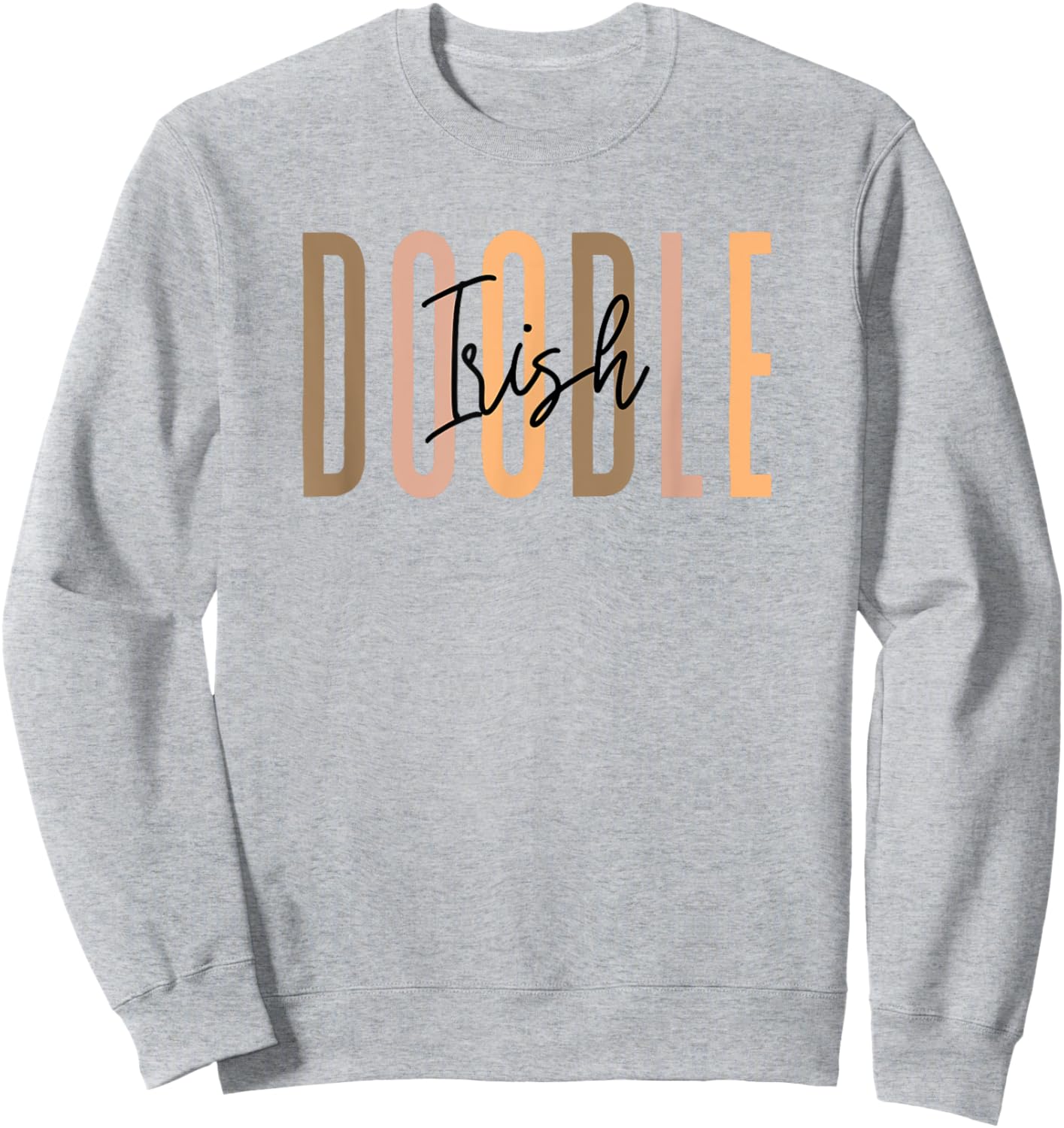 Irish Doodle Gift, Irish Doodle Mom Gift, Irish Doodle Sweatshirt - Sweatshirt | Ash