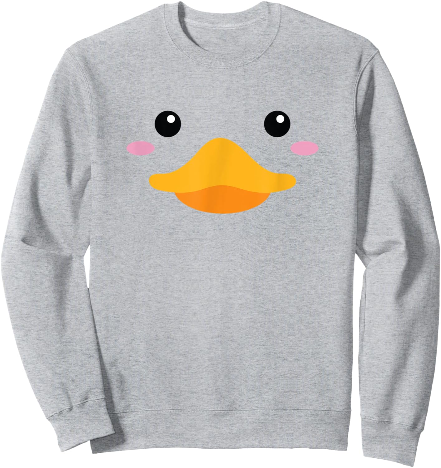 Halloween DIY Animal Duck Costume Sweatshirt - Sweatshirt | Ash