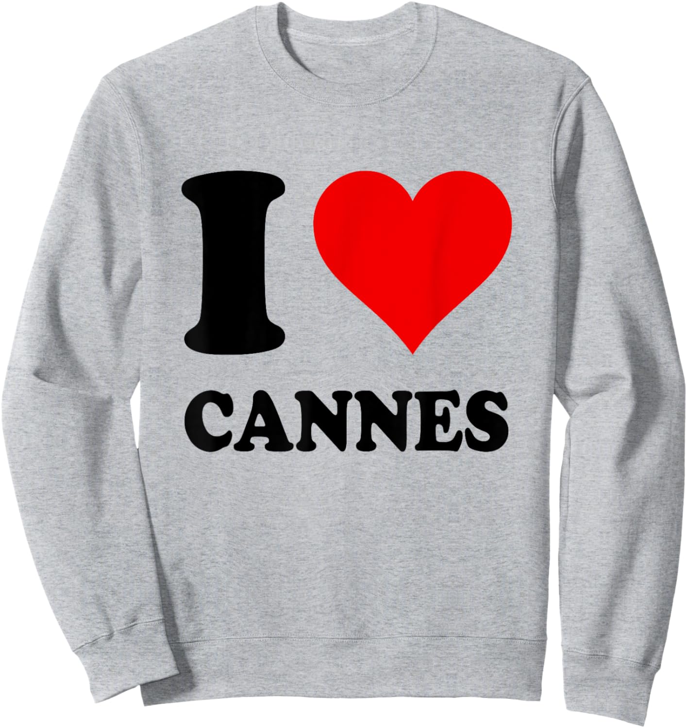 I Love Cannes Sweatshirt - Sweatshirt | Ash
