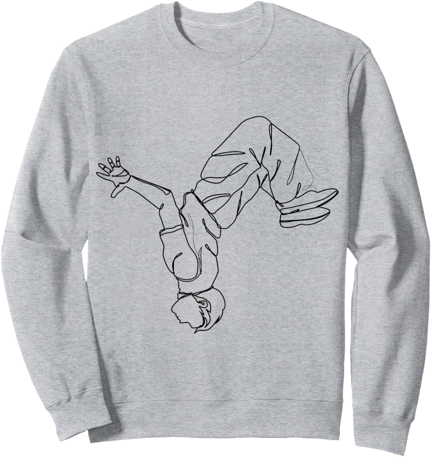 Parkour Freerunner Freerunning Traceur Men Boys Sweatshirt - Sweatshirt | Ash