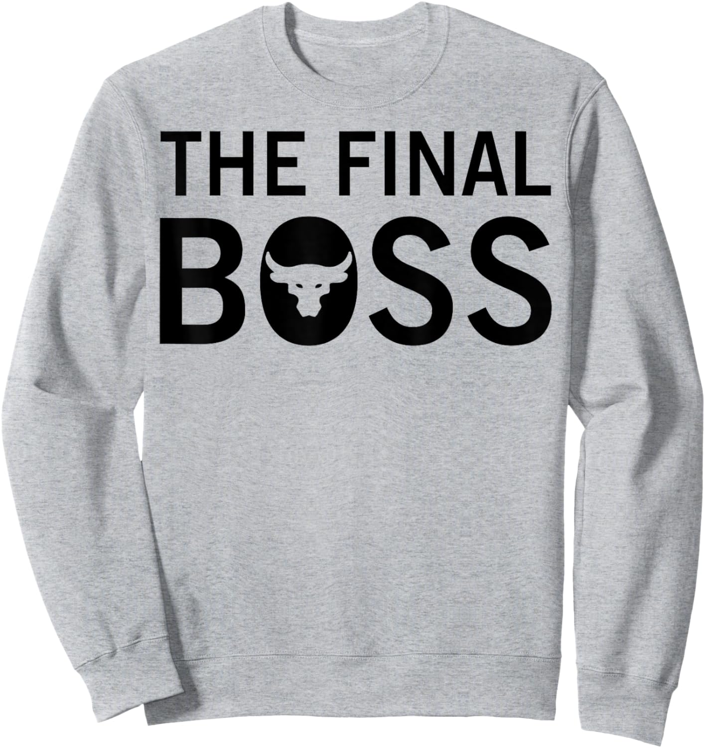 The Final Boss Sweatshirt - Sweatshirt | Ash
