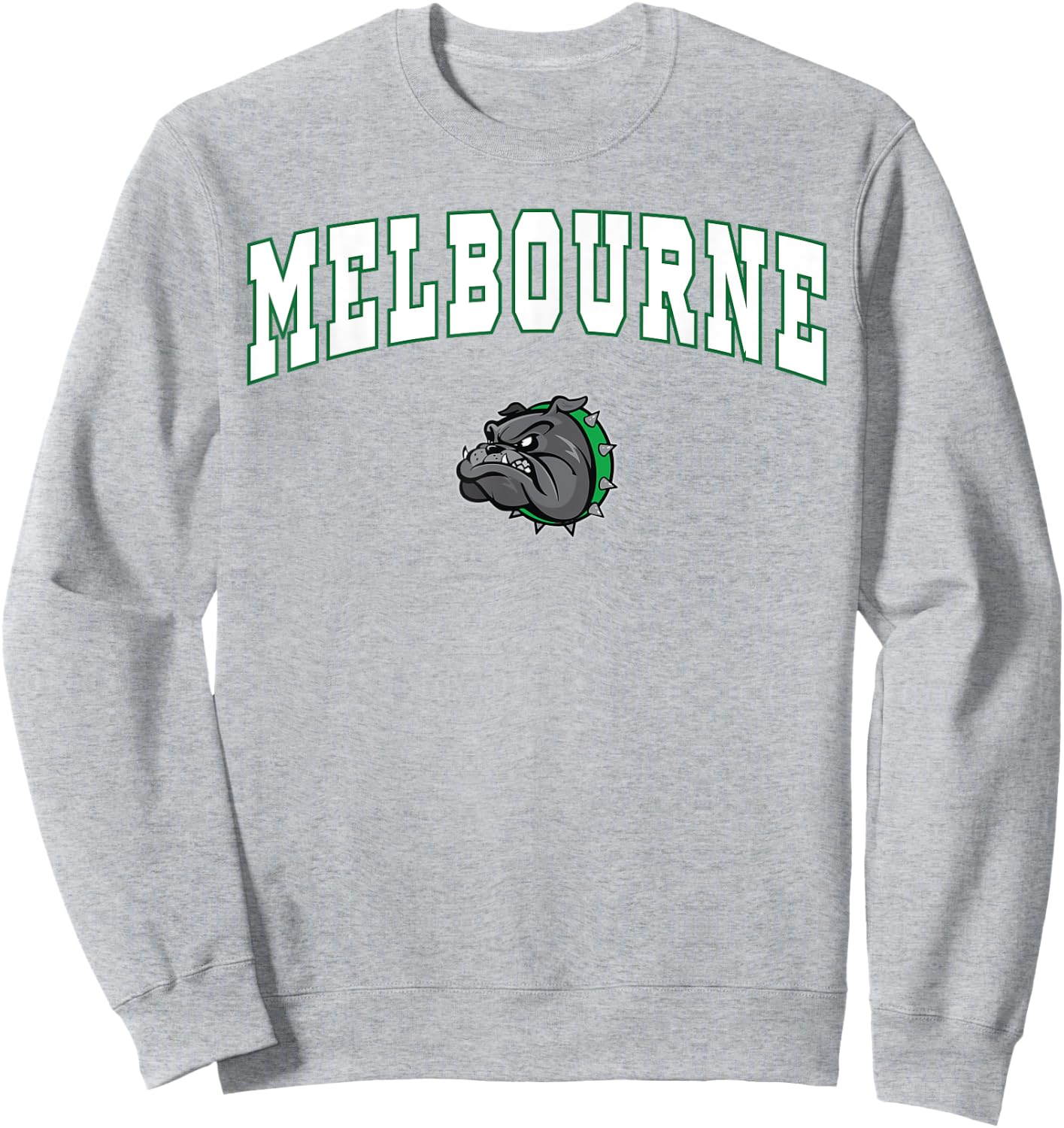 Melbourne High School Bulldogs Sweatshirt - Sweatshirt | Ash