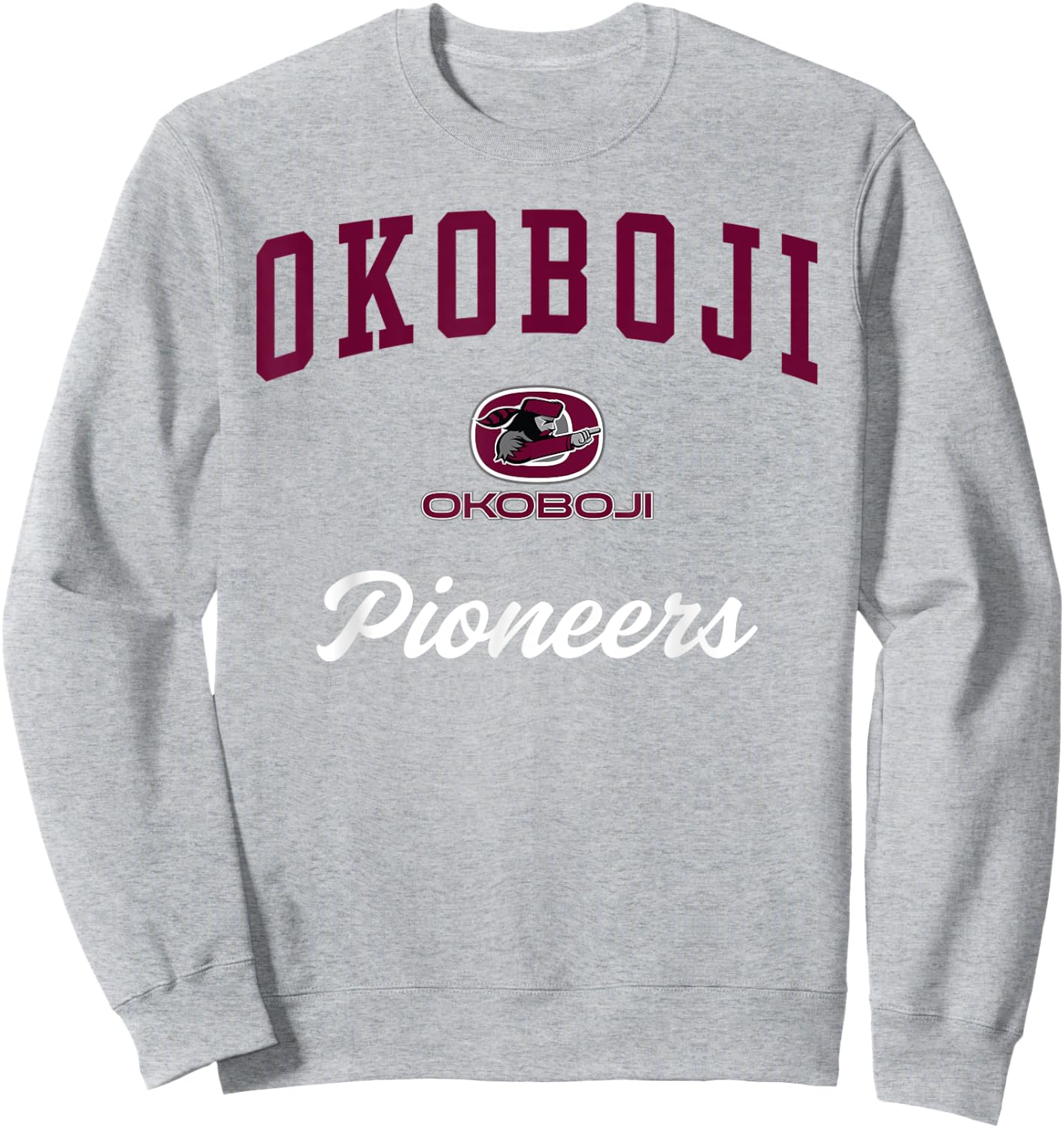 Okoboji School Pioneers Sweatshirt - Sweatshirt | Ash