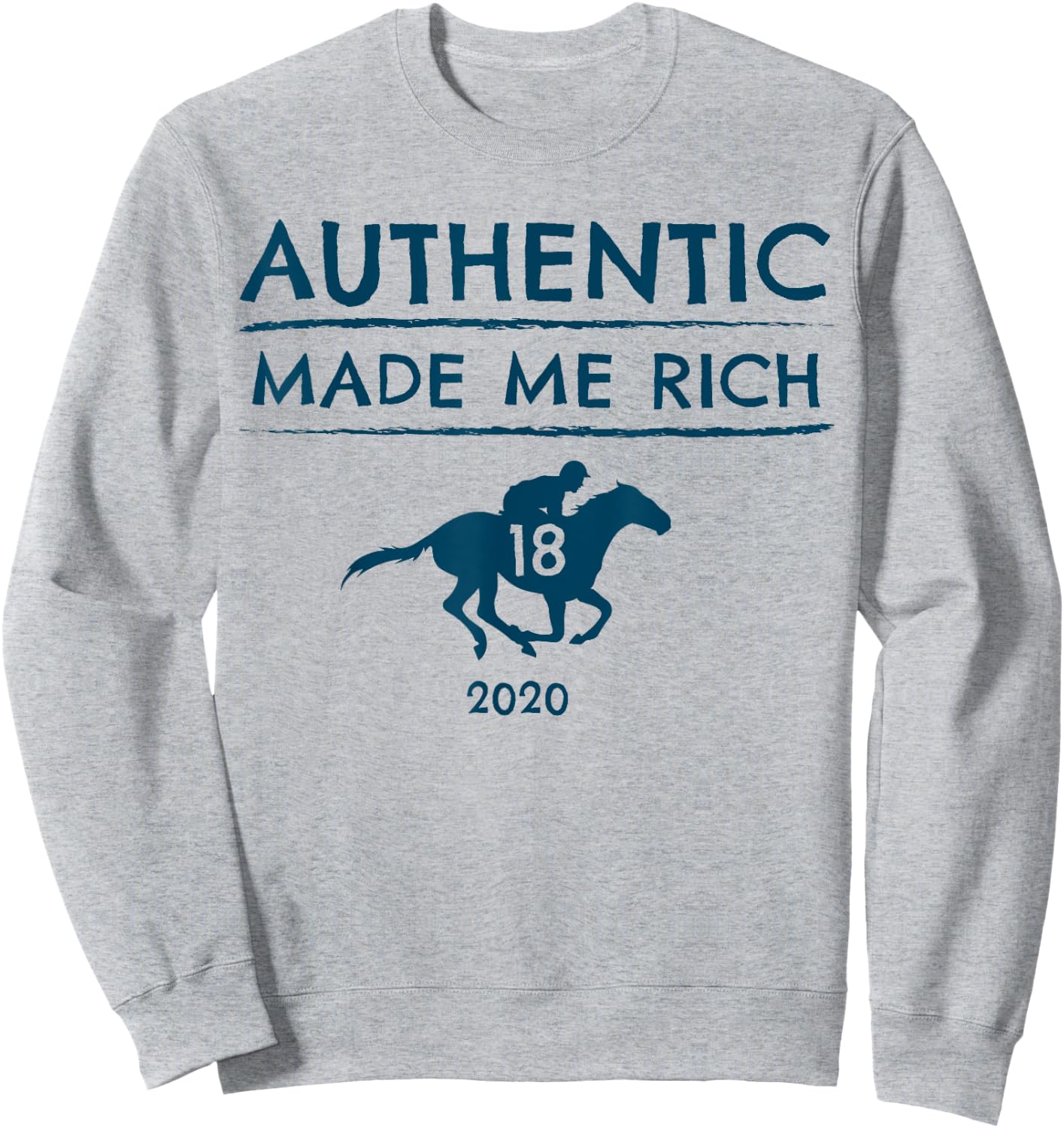 2020 Derby Race Winner Authentic Graphic Horse Racing Sweatshirt - Sweatshirt | Ash