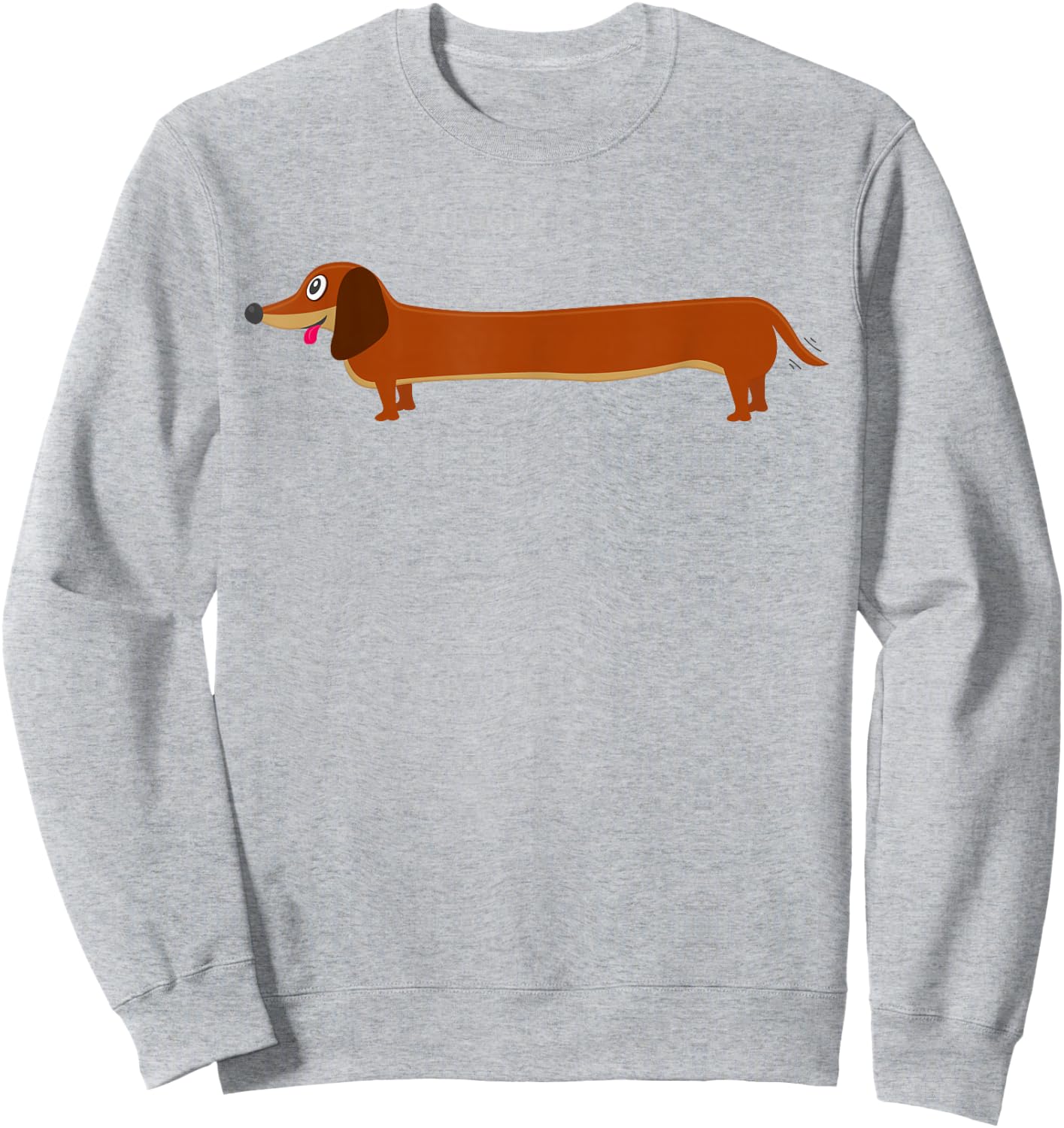 Sausage dog Sweatshirt - Sweatshirt | Ash