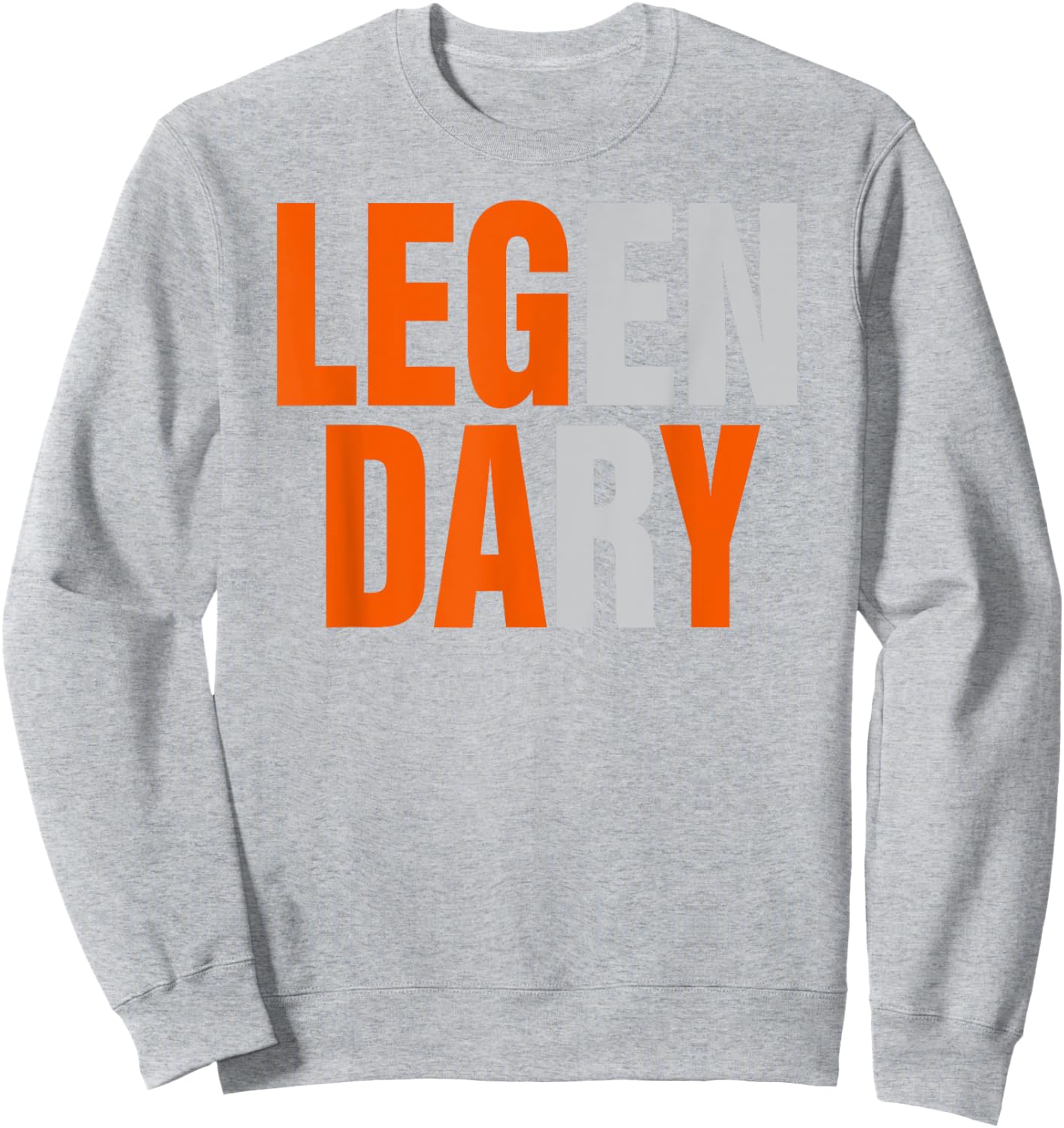 Legendary Leg Day I Workout Training Sweat Sweatshirt - Sweatshirt | Ash
