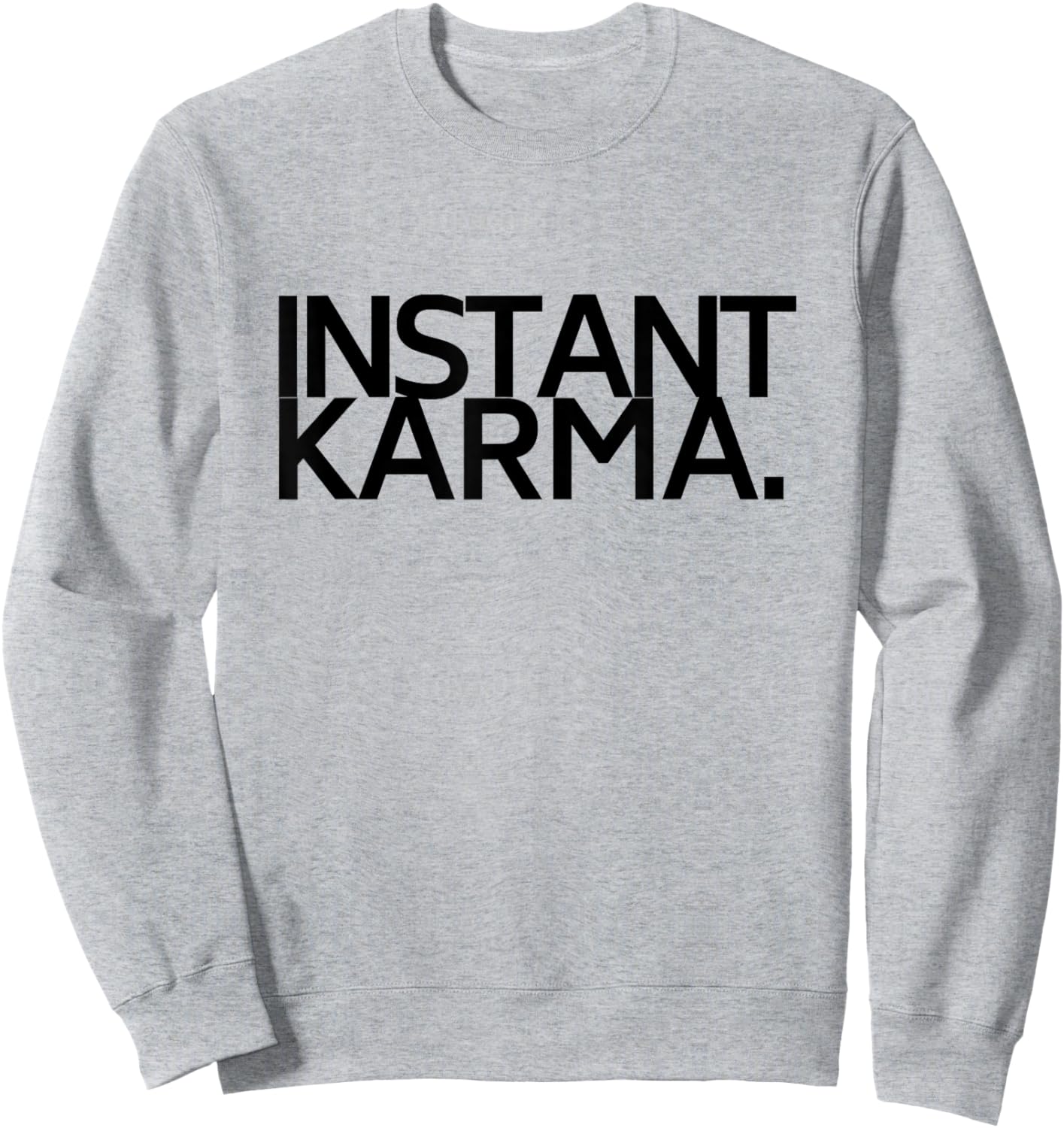 INSTANT KARMA Hemdbluse Sweatshirt - Sweatshirt | Ash