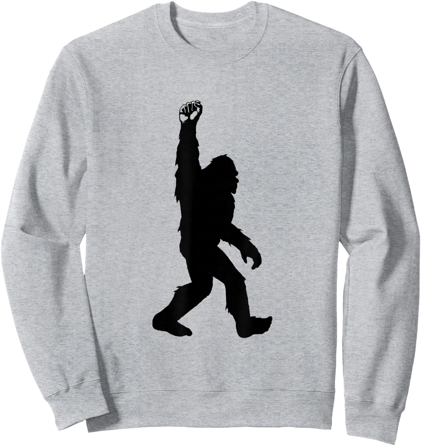 Resist Fist Protect Black Lives 1st Amendment Bigfoot Sweatshirt - Sweatshirt | Ash