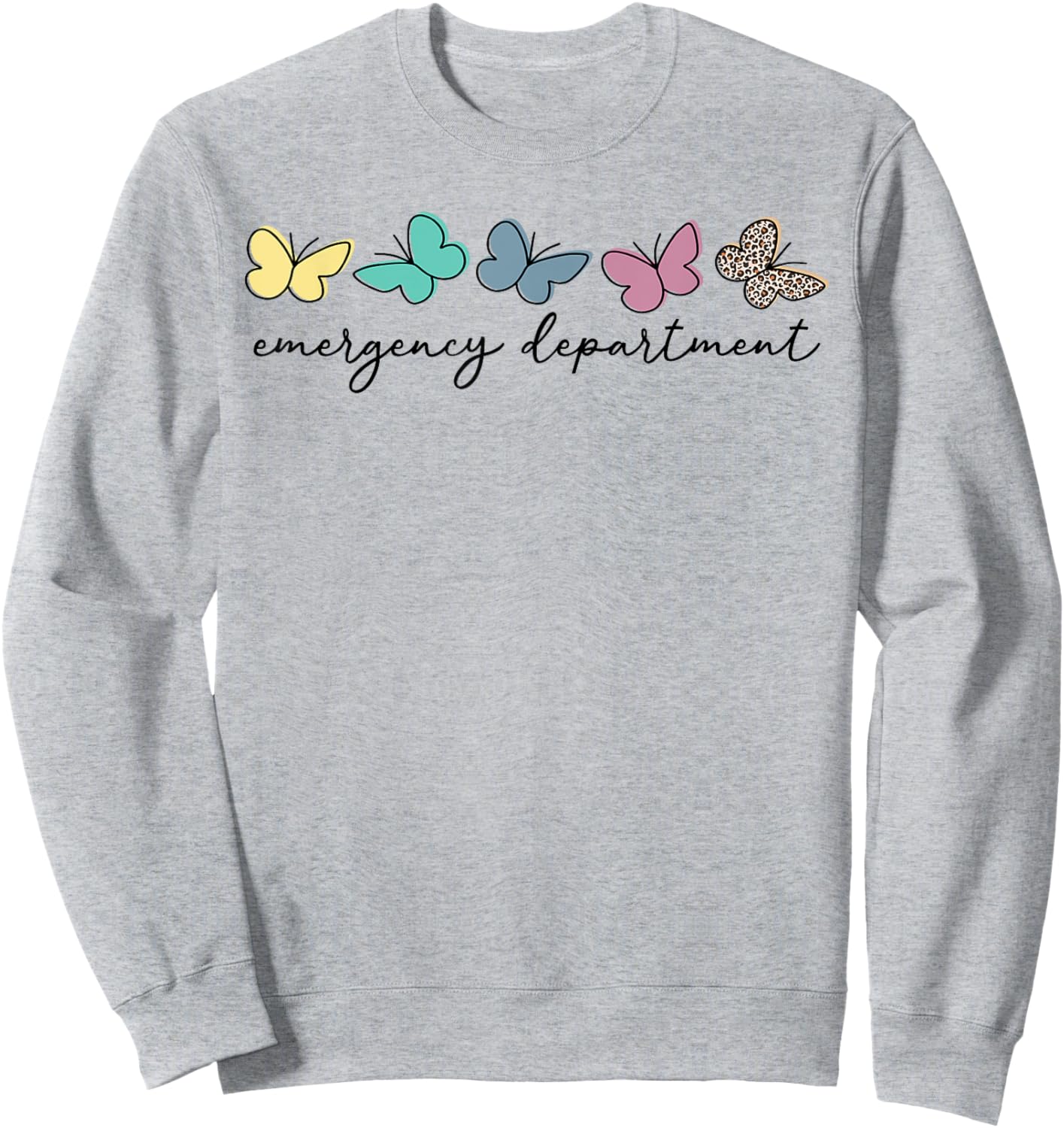 Emergency Department Emergency Room Healthcare Sweatshirt - Sweatshirt | Ash