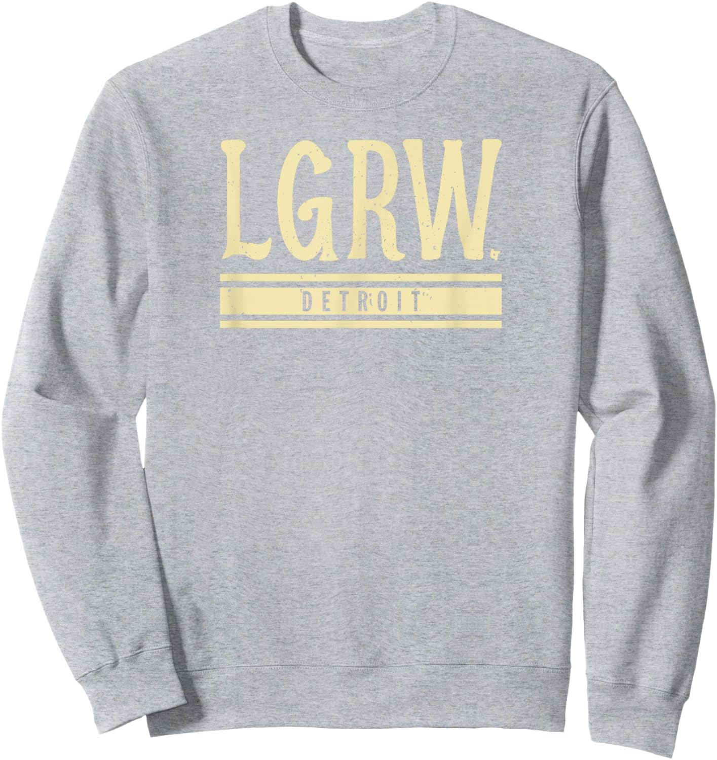 LGRW - Detroit Hockey Sweatshirt - Sweatshirt | Ash