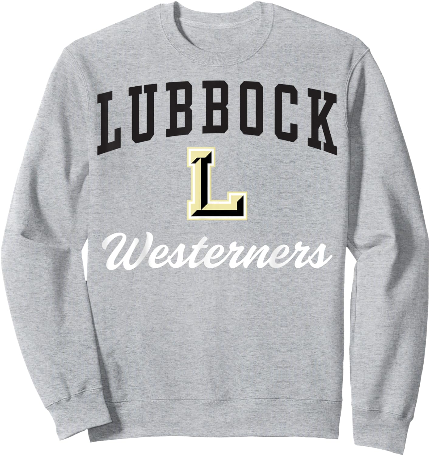 Lubbock High School Westerners C3 Sweatshirt - Sweatshirt | Ash