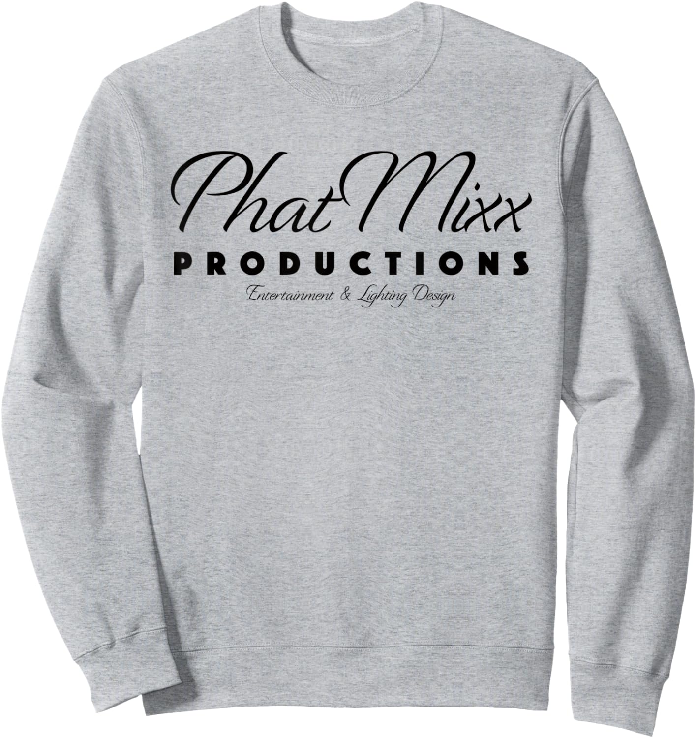 Phat Mixx Productions - Clean Logo Sweatshirt - Sweatshirt | Ash