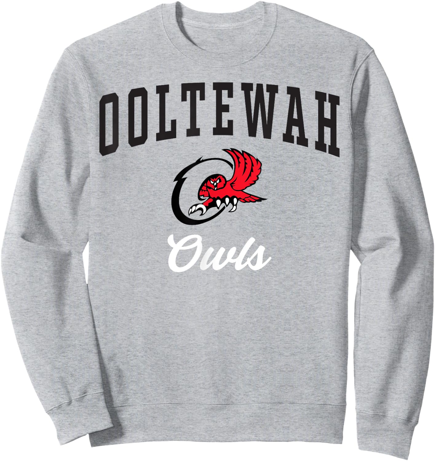Ooltewah High School Owls C3 Sweatshirt - Sweatshirt | Ash
