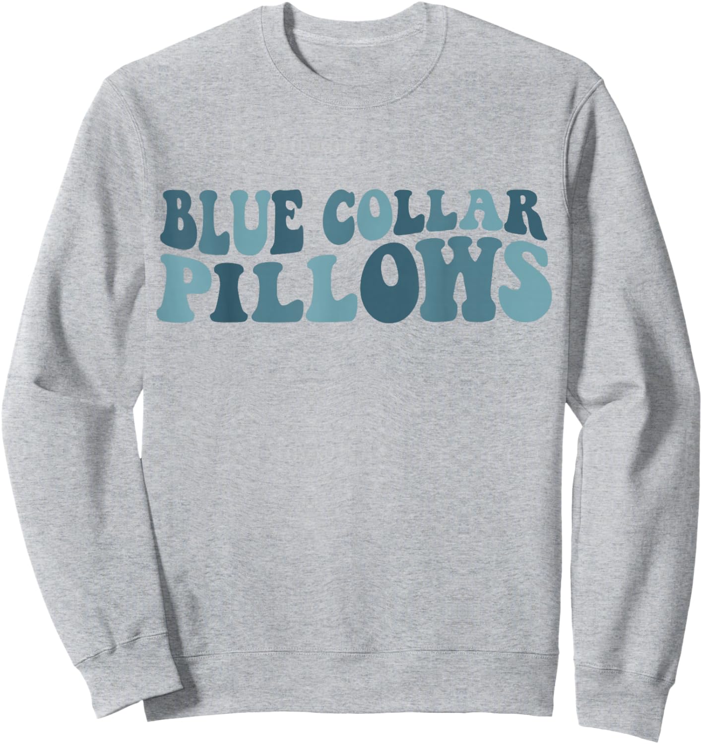 Blue Collar Pillows Sweatshirt - Sweatshirt | Ash