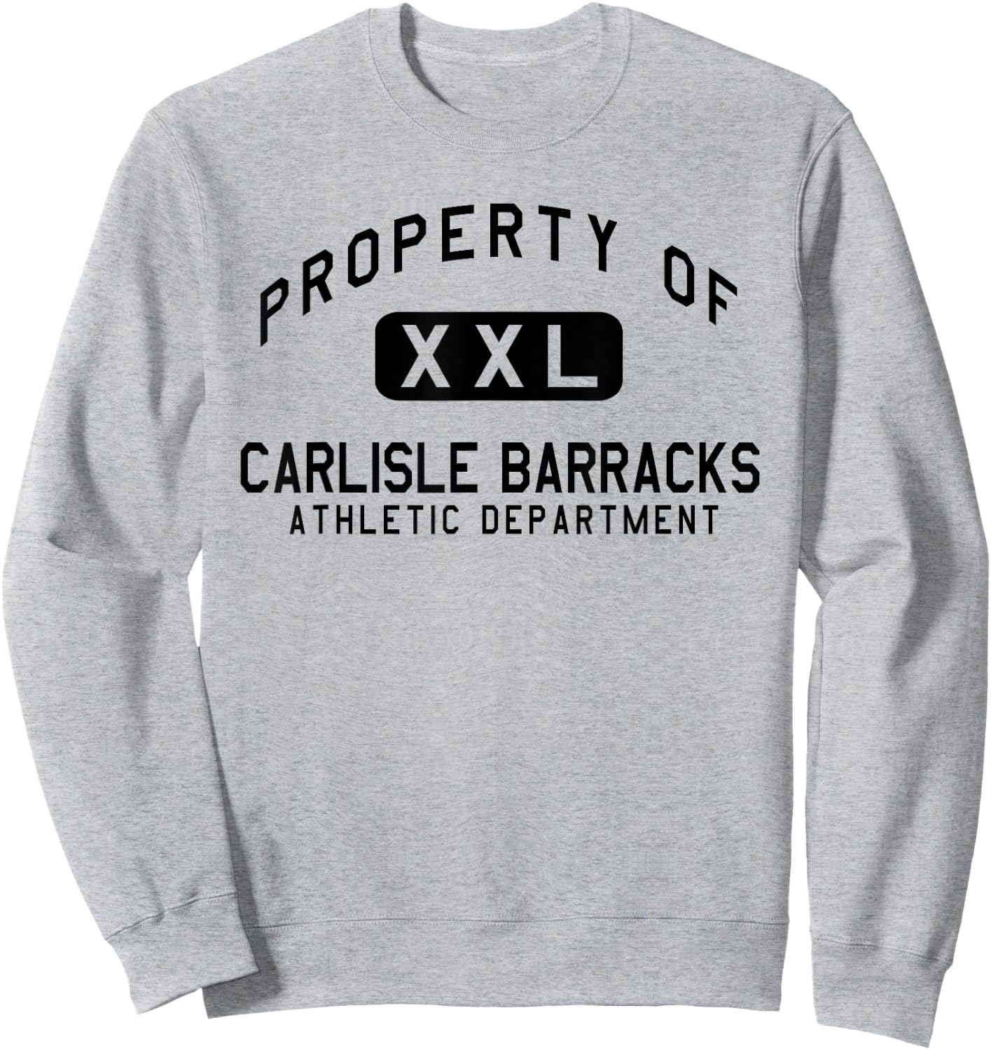 Property of Carlisle Barracks Athletic Department Sweatshirt - Sweatshirt | Ash