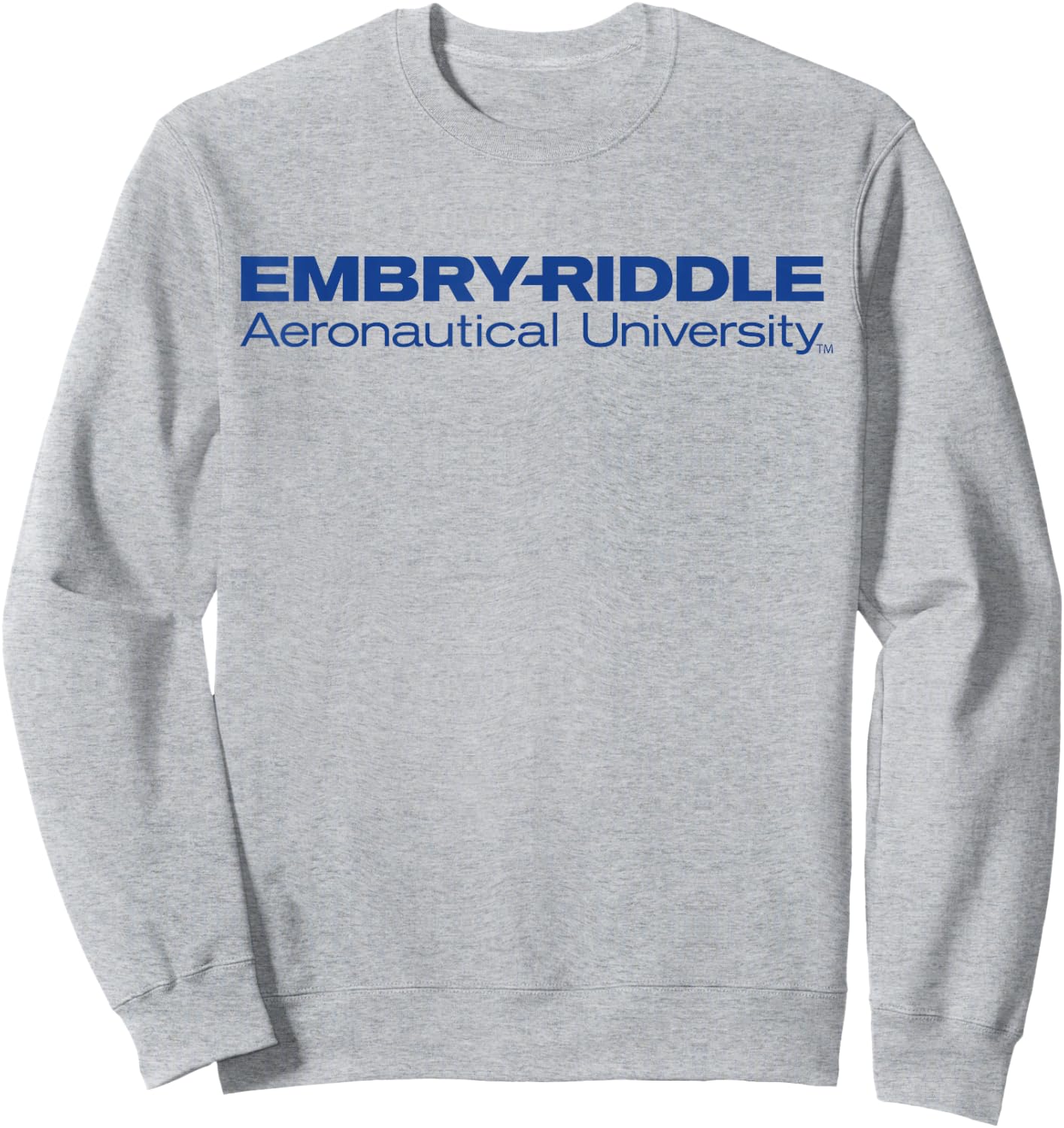 License Champs | Embry Riddle Eagles Yellow Classic Fit Sweatshirt - Sweatshirt | Ash