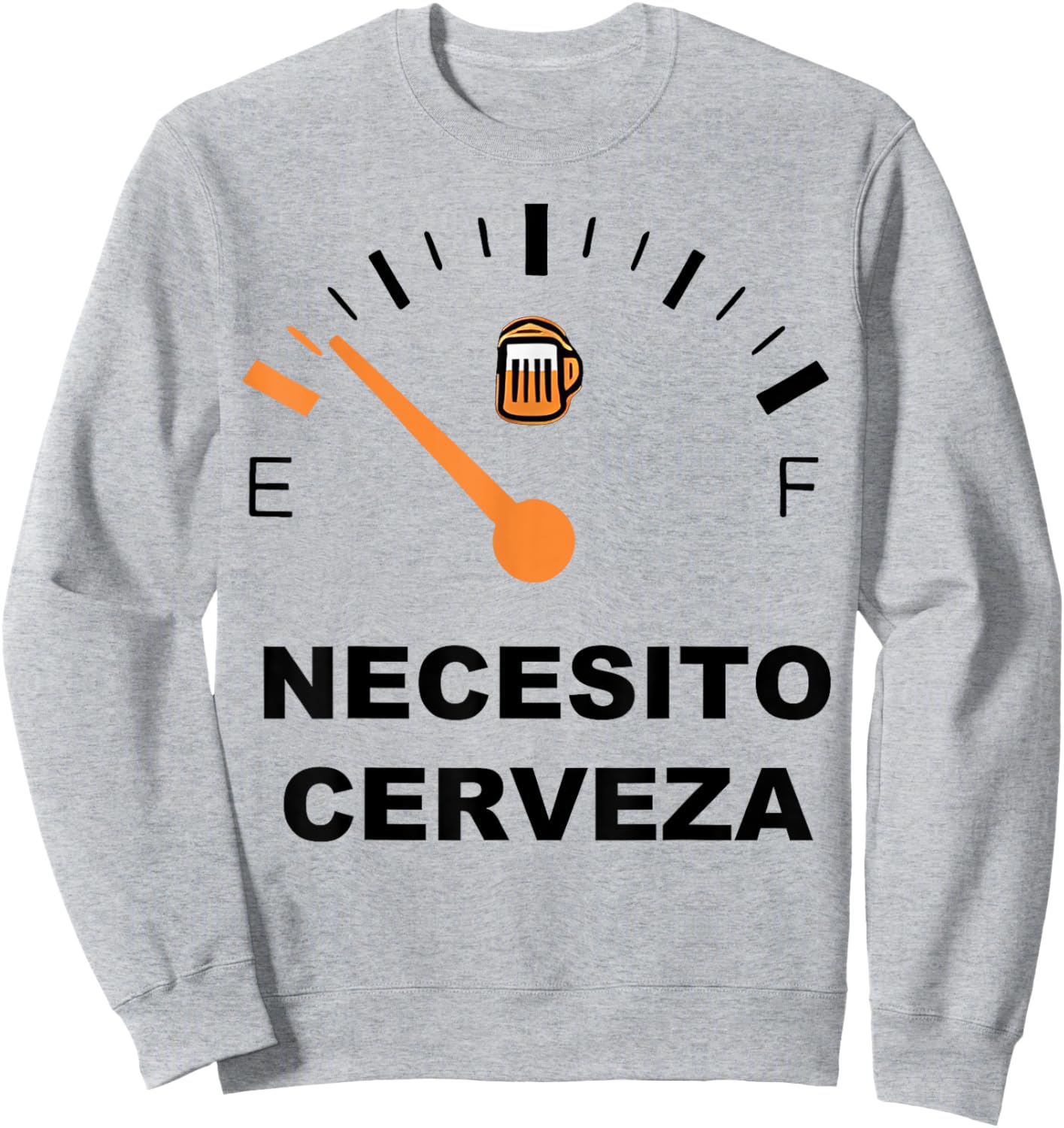 Necesito Cerveza Sweatshirt - Sweatshirt | Ash