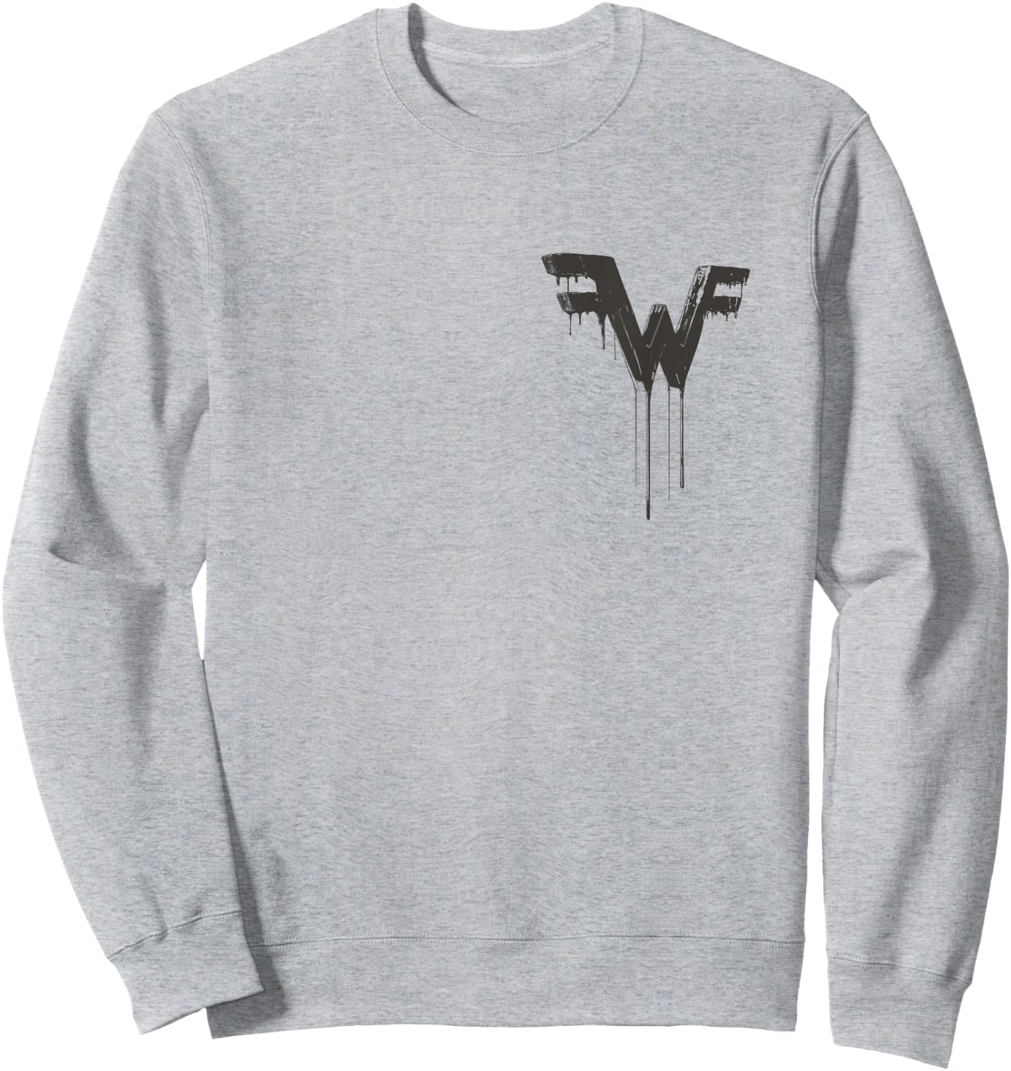 Weezer - Drip Sweatshirt - Sweatshirt | Ash