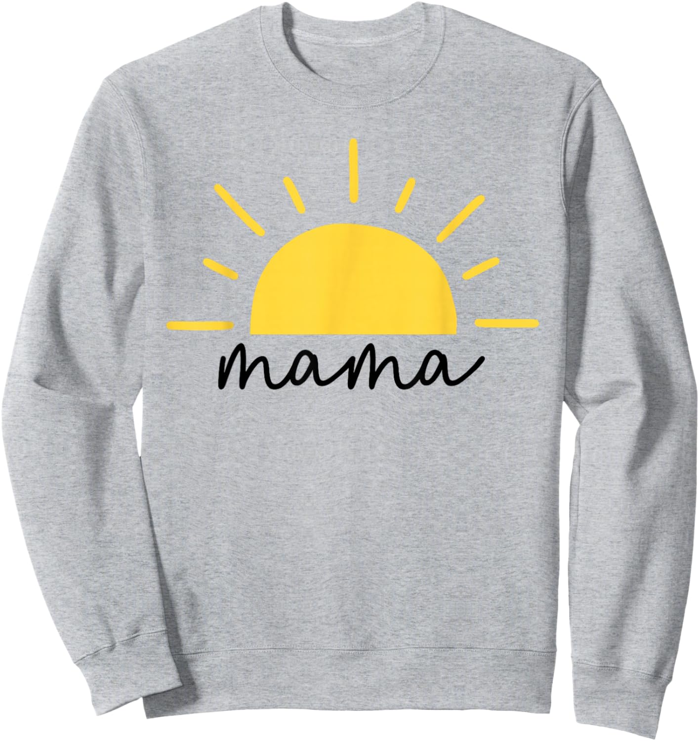 Mama of the 1st Birthday First Trip Around the Sun Space Sweatshirt - Sweatshirt | Ash