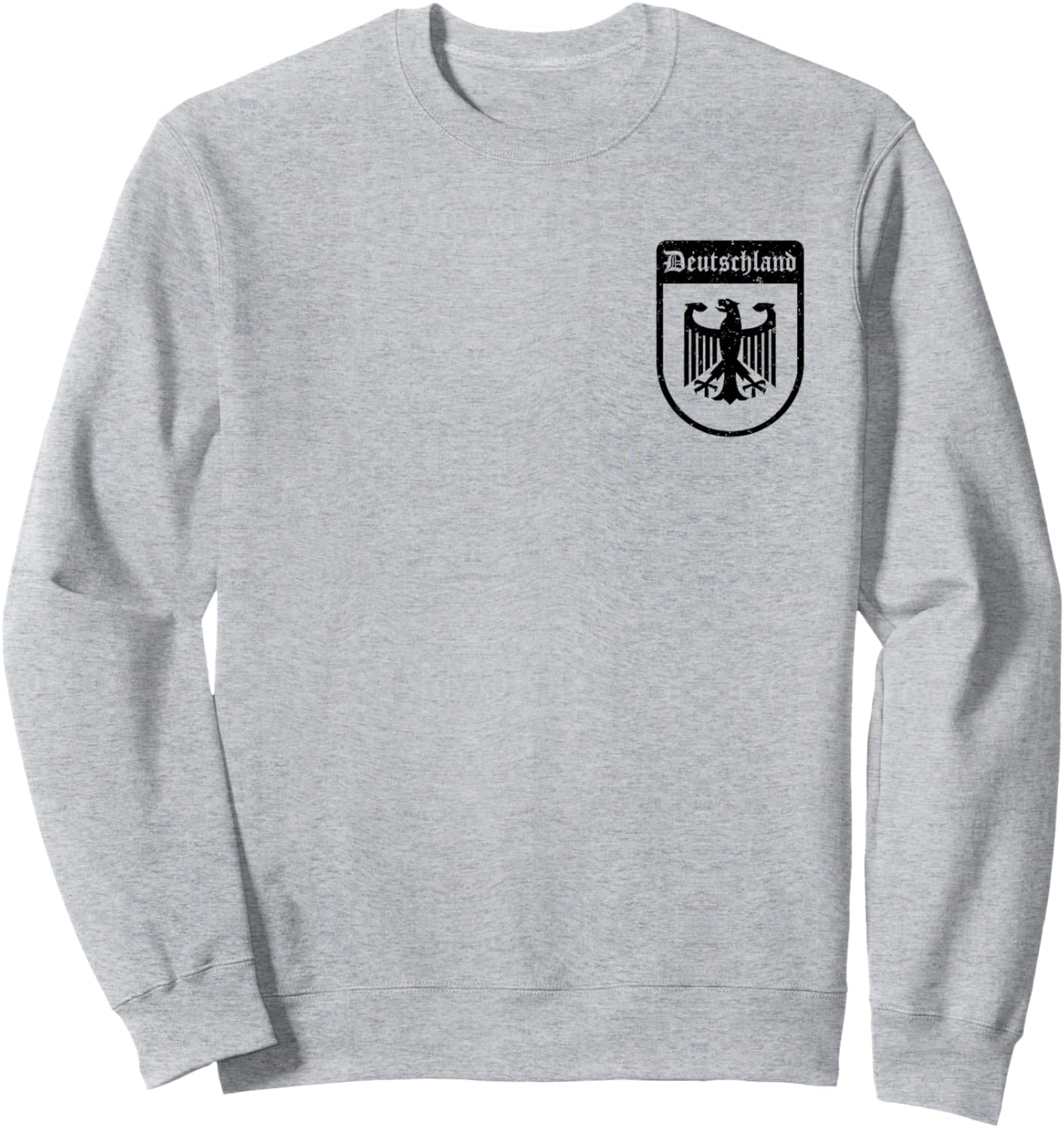 Deutschland Flagge Deutscher Adler Deutschland Sweatshirt - Sweatshirt | Ash