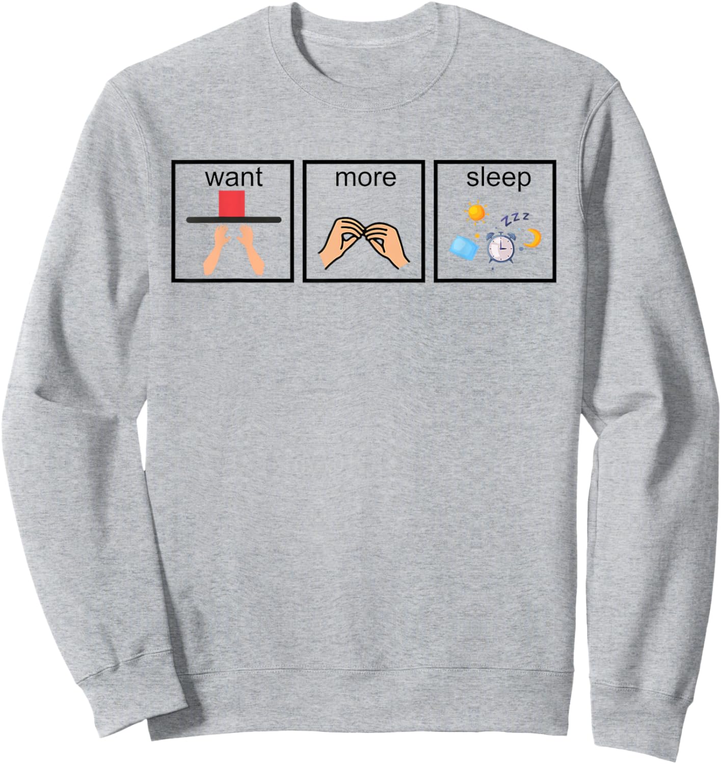 Want More Special Sleep Education Teacher Autism Awareness Sweatshirt - Sweatshirt | Ash
