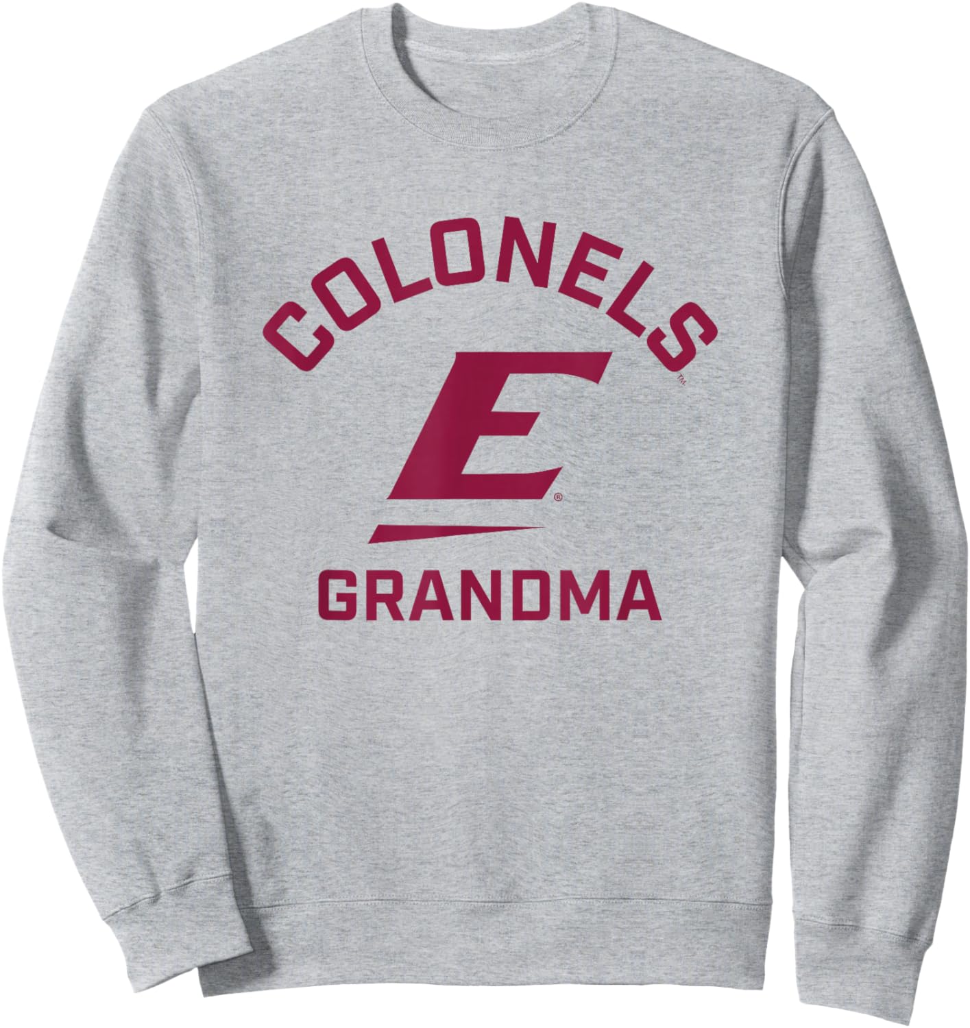 Eastern Kentucky University EKU Colonels Arched Grandma Sweatshirt - Sweatshirt | Ash