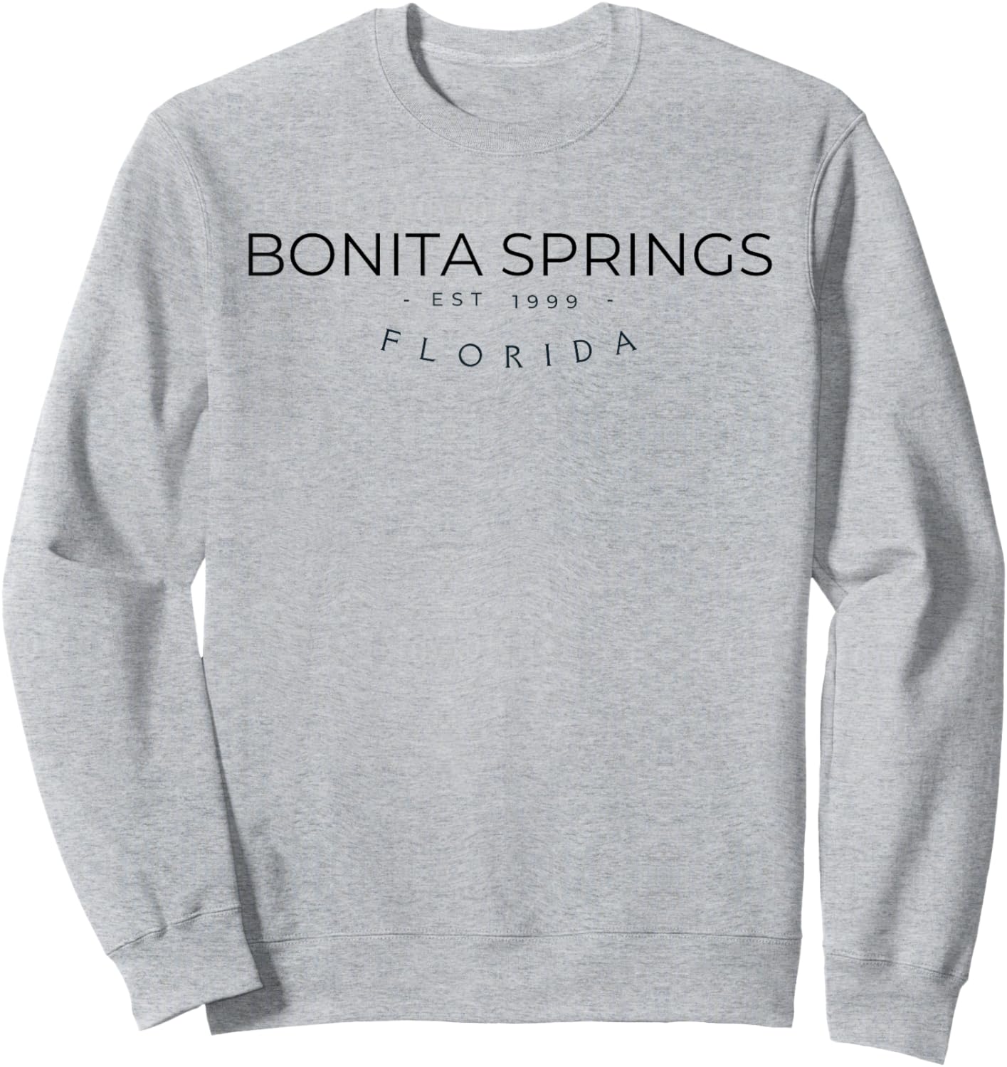 Vintage Bonita Springs Florida EST 1999 , FL State Sweatshirt - Sweatshirt | Ash