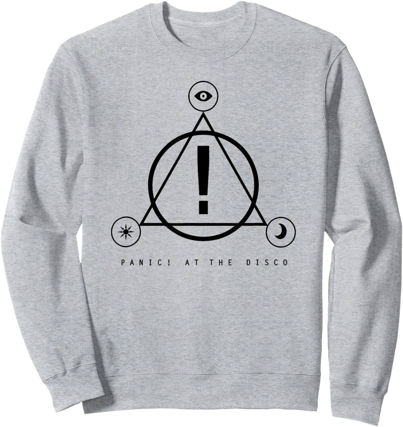 Panic! At The Disco - Symbol Logo Sweatshirt - Sweatshirt | Ash