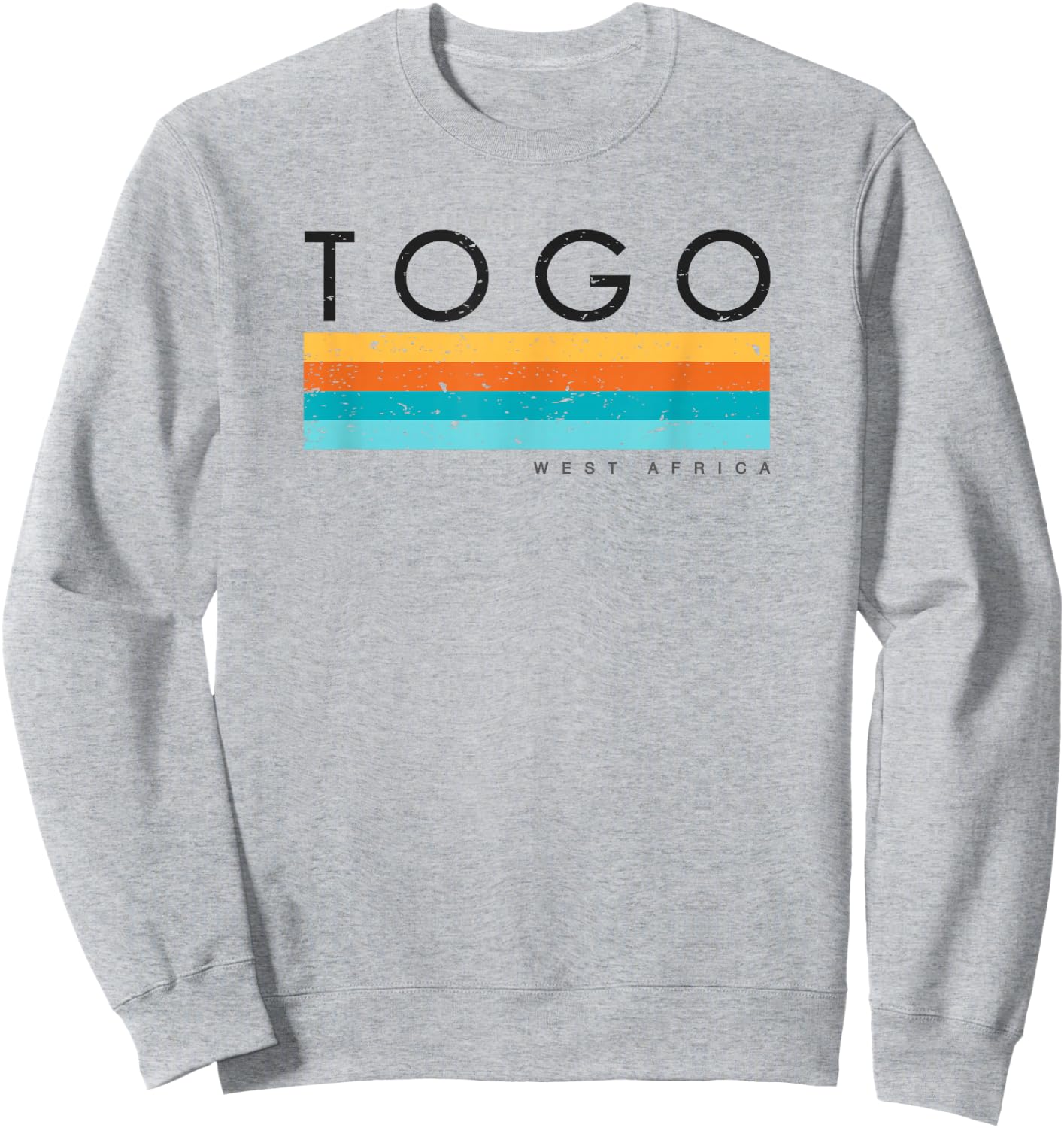 Vintage Togo West Africa Retro Design Sweatshirt - Sweatshirt | Ash