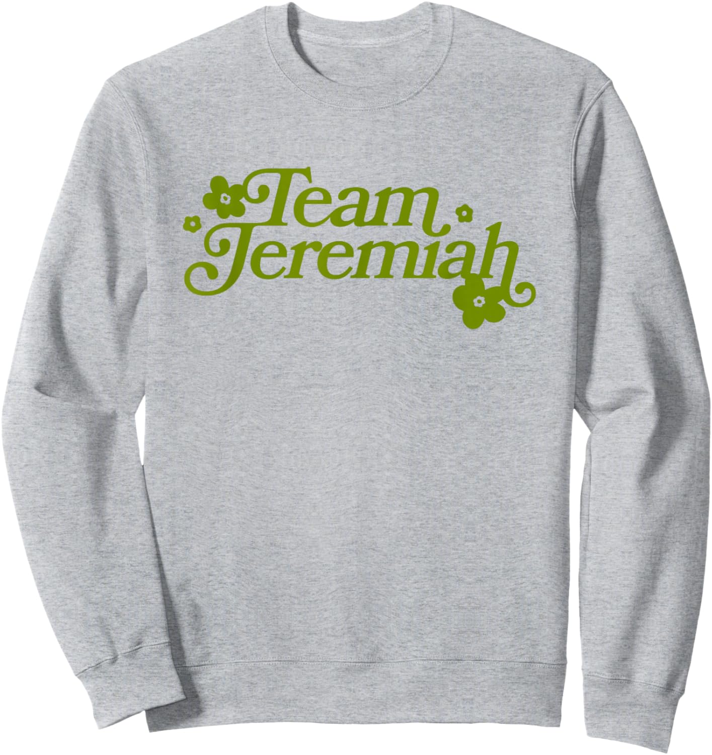 The Summer I Turned Pretty - Team Jeremiah Floral Sweatshirt - Sweatshirt | Ash