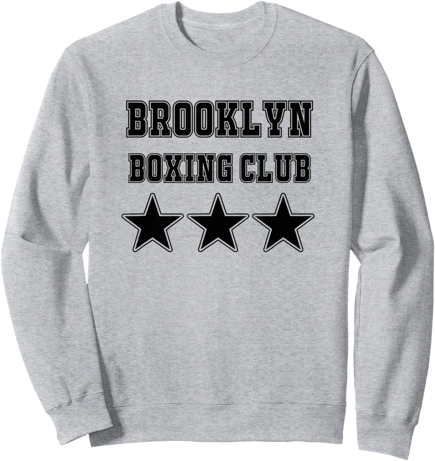 Brooklyn Boxing Club STARS Sweatshirt - Sweatshirt | Ash