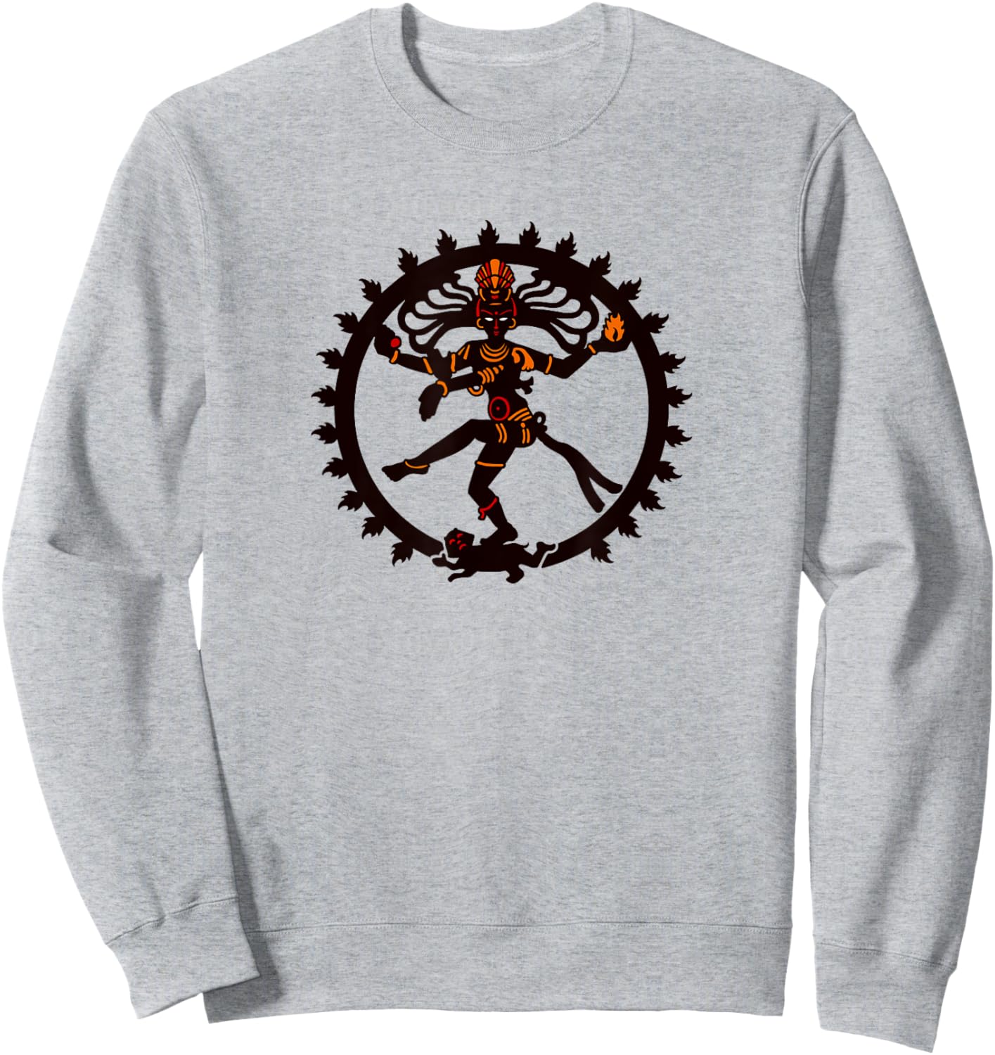 Lord of Dance Shiva Nataraja Sweatshirt - Sweatshirt | Ash