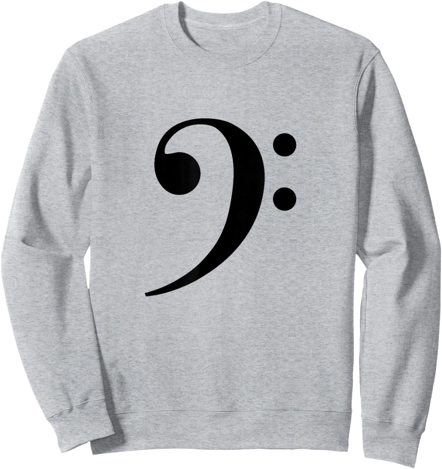 Bass Clef Sweatshirt - Sweatshirt | Ash