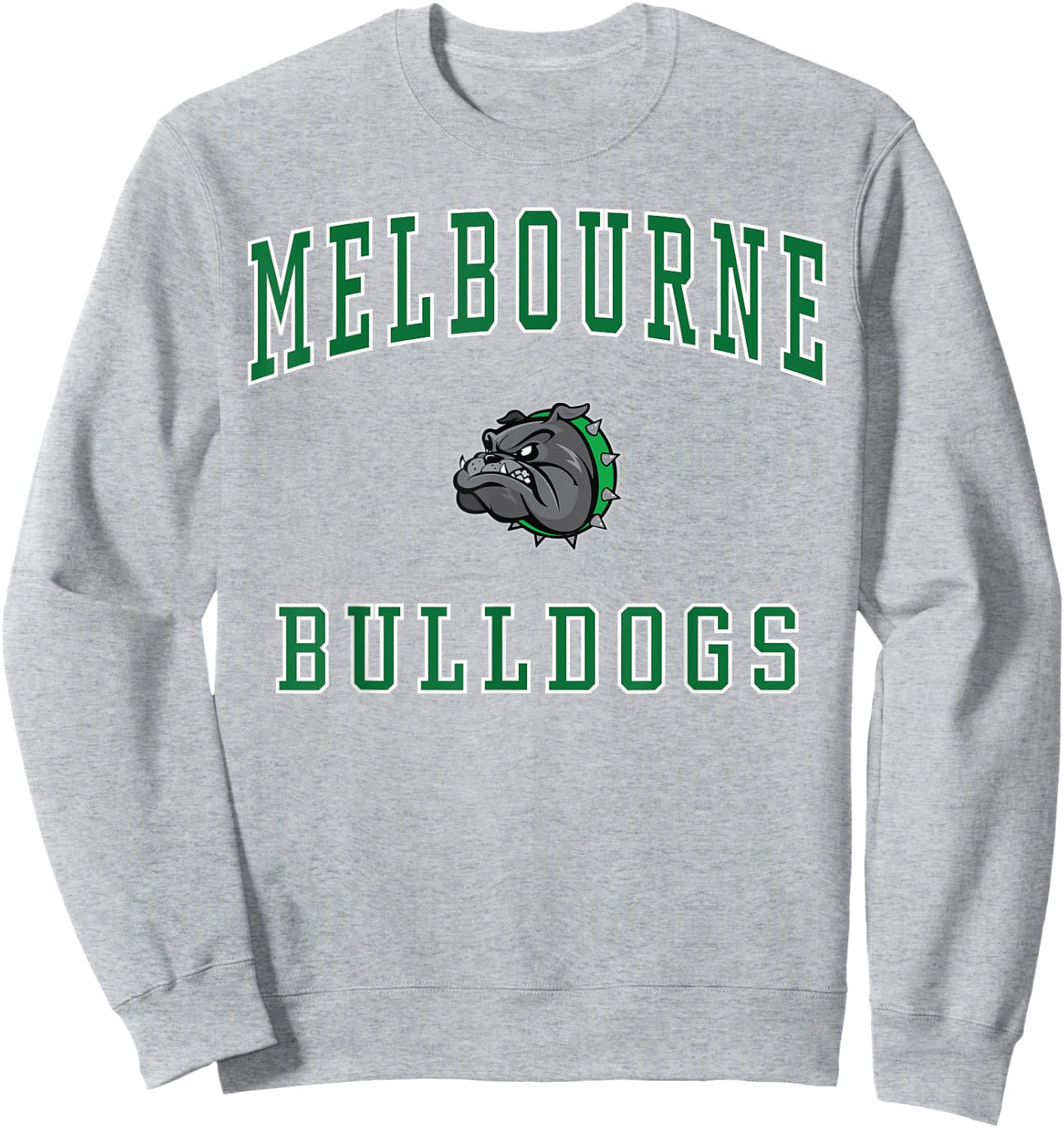 Melbourne High School Bulldogs Sweatshirt - Sweatshirt | Ash