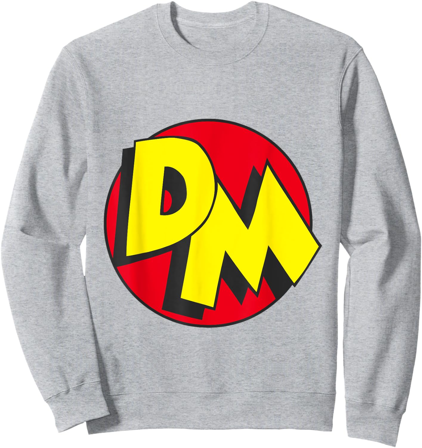 Danger Mouse Classic DM Logo Sweatshirt - Sweatshirt | Ash