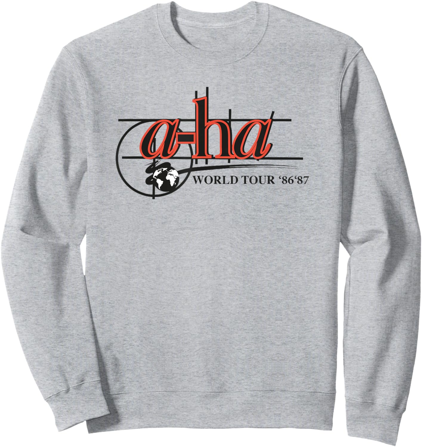 A-Ha World Tour '86 '87 Sweatshirt - Sweatshirt | Ash