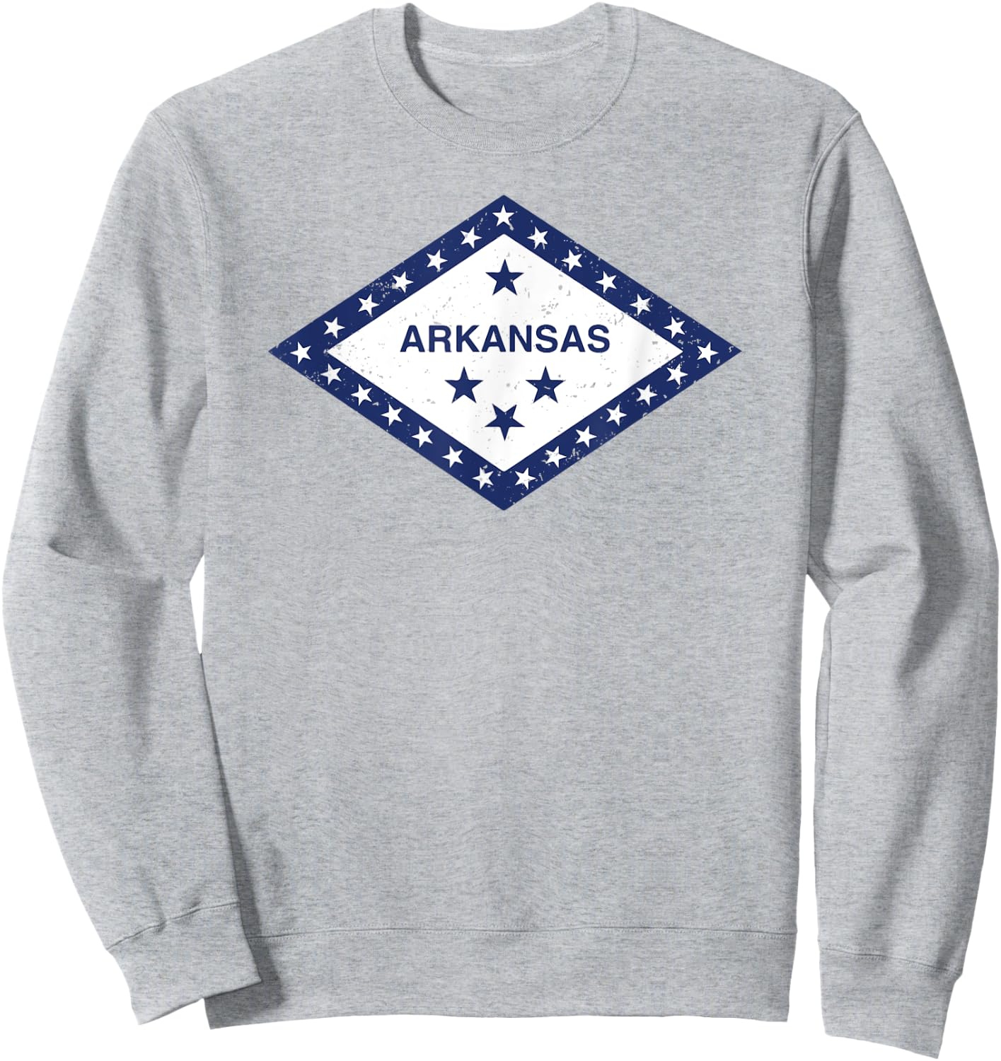 Arkansas Flag Shirt Sweatshirt - Sweatshirt | Ash