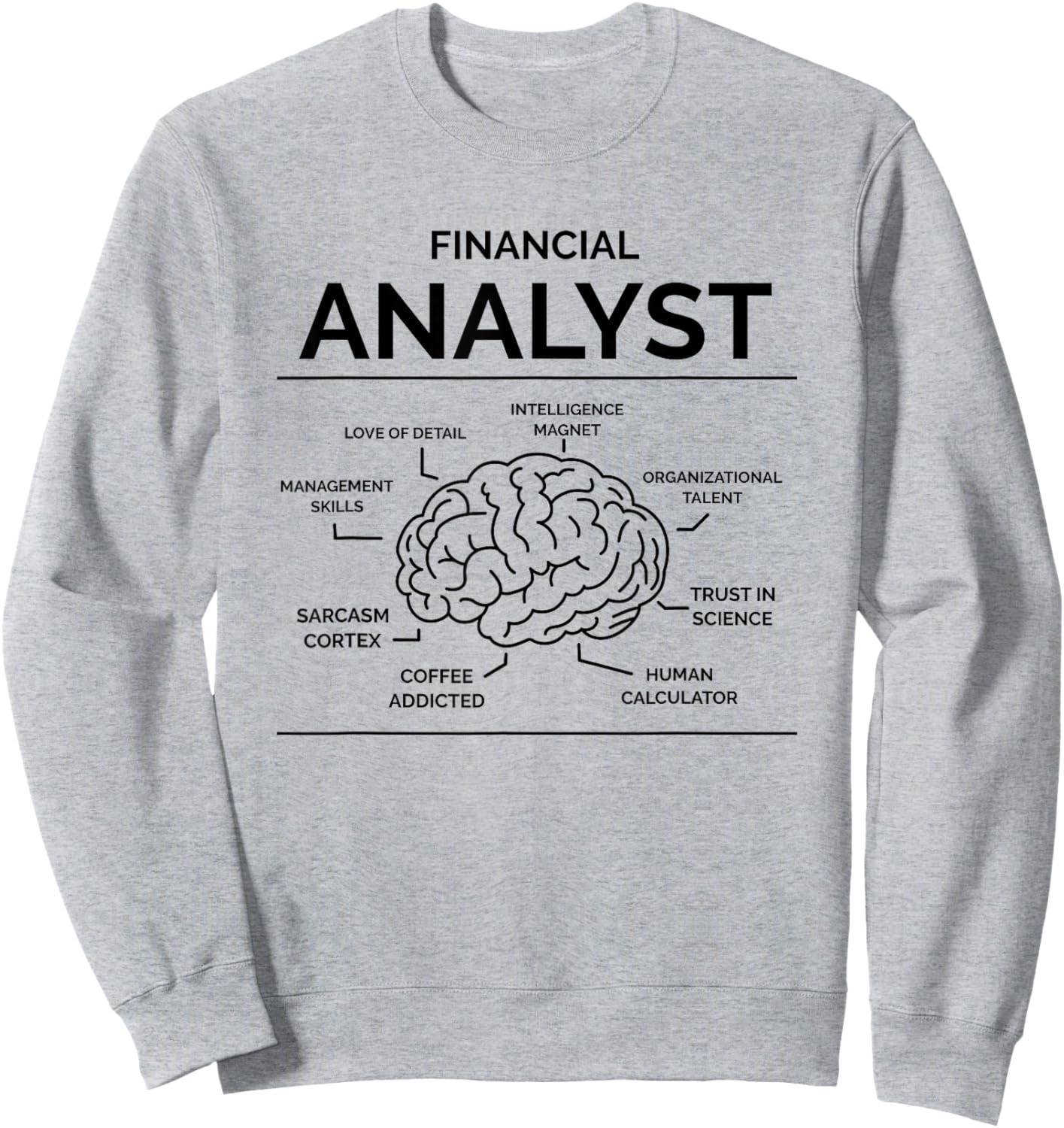 Financial Analyst Sweatshirt - Sweatshirt | Ash