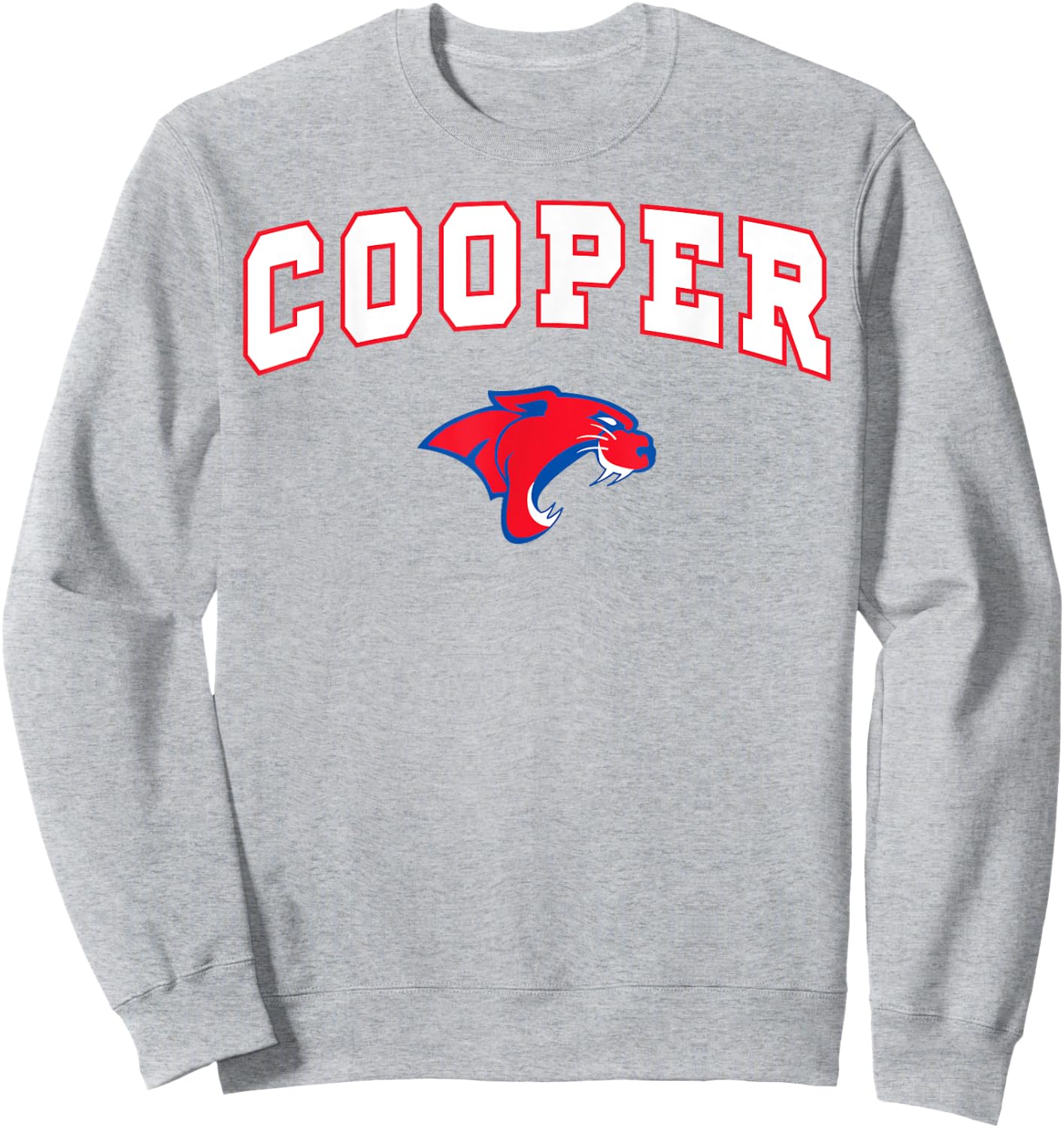 Cooper High School Cougars C2 Sweatshirt - Sweatshirt | Ash