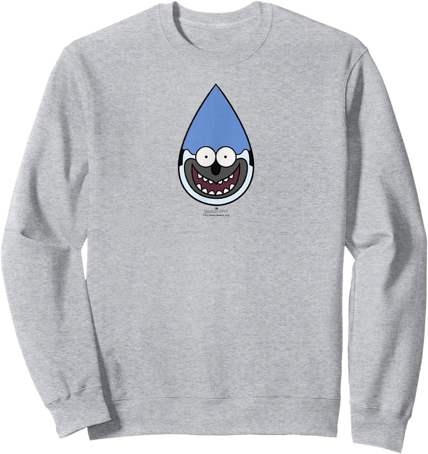 Regular Show Mordecai Sweatshirt - Sweatshirt | Ash
