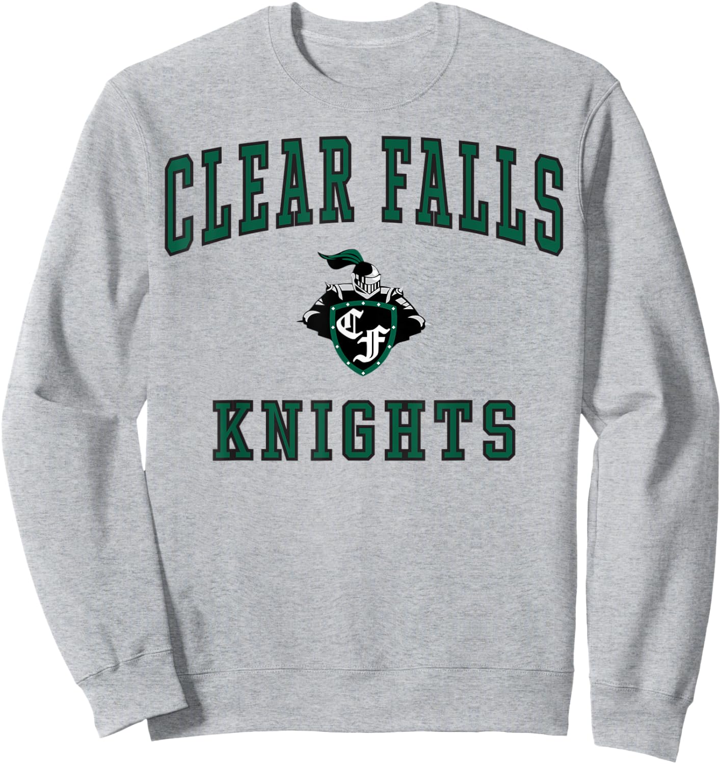 Clear Falls High School Knights C1 Sweatshirt - Sweatshirt | Ash