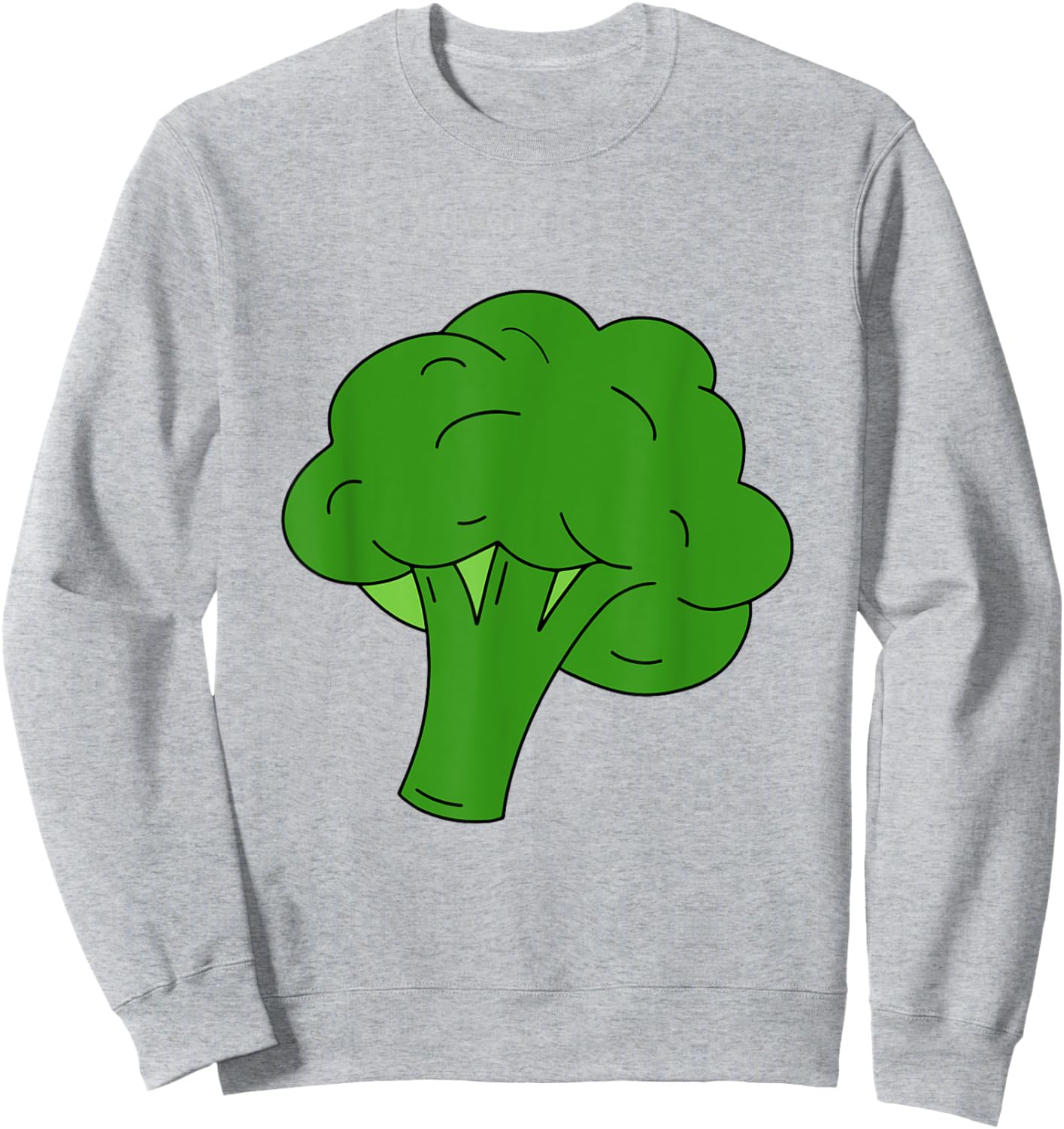 Broccoli Halloween Costume Matching Group Adult Kids Toddler Sweatshirt - Sweatshirt | Ash