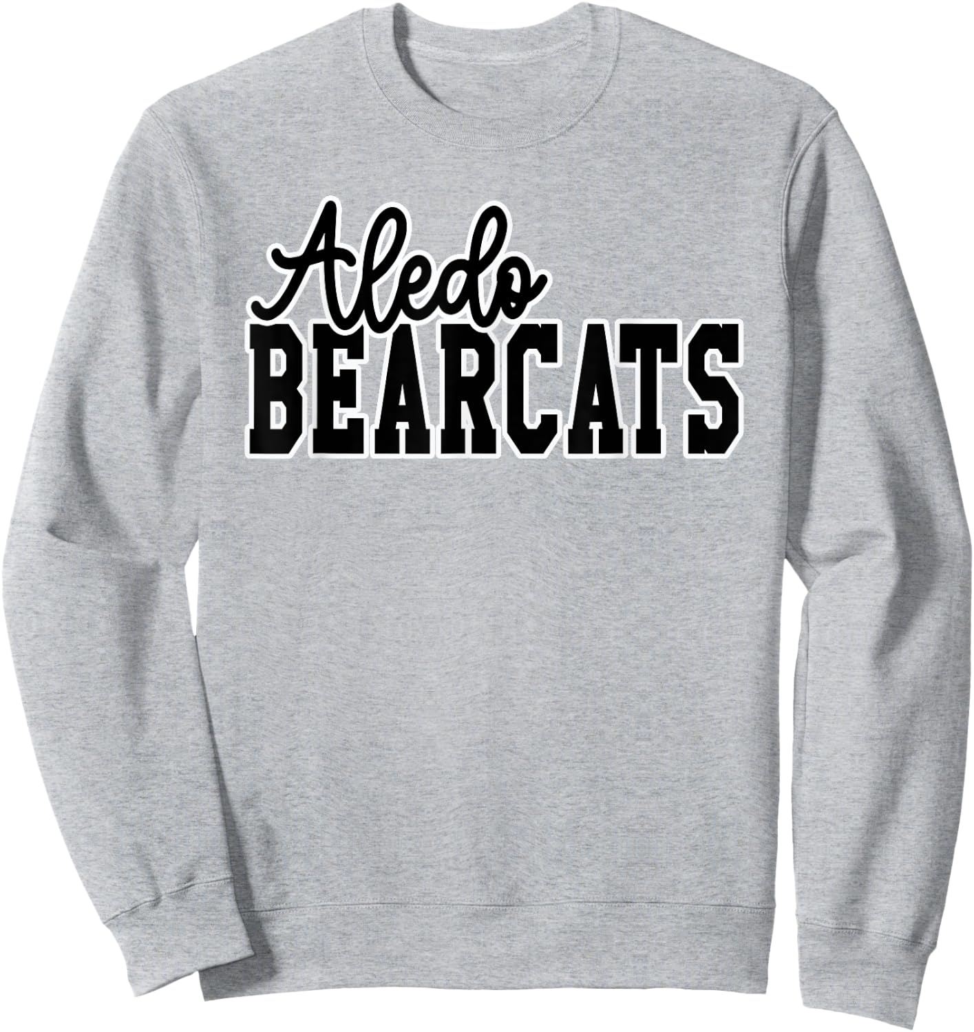 Aledo High School Bearcats Sweatshirt - Sweatshirt | Ash