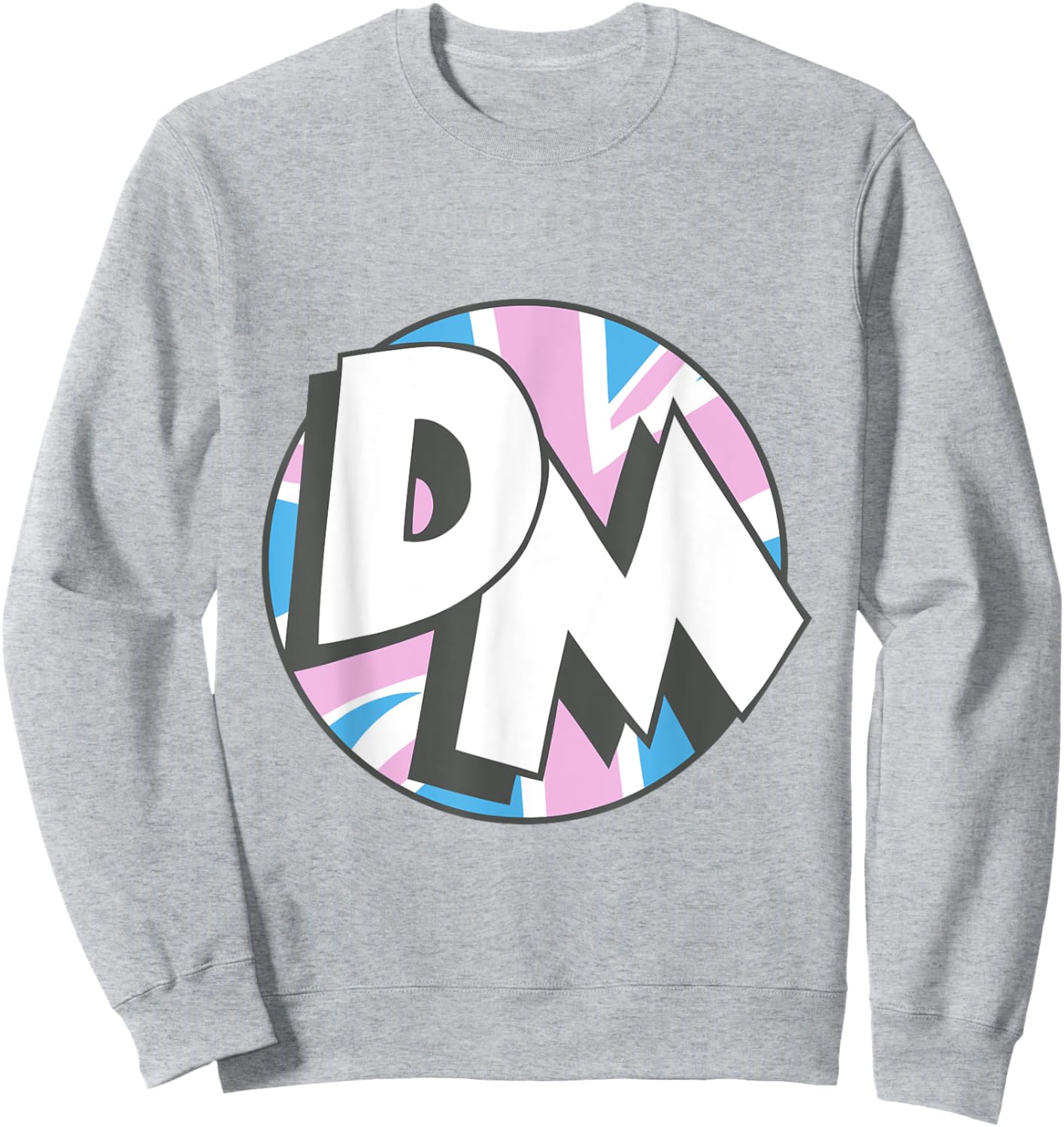 Danger Mouse Initials Union Jack Sweatshirt - Sweatshirt | Ash