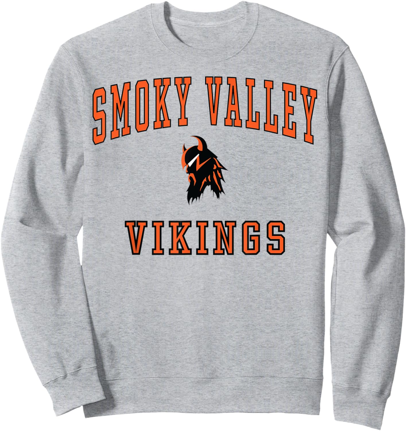 Smoky Valley High School Vikings C1 Sweatshirt - Sweatshirt | Ash