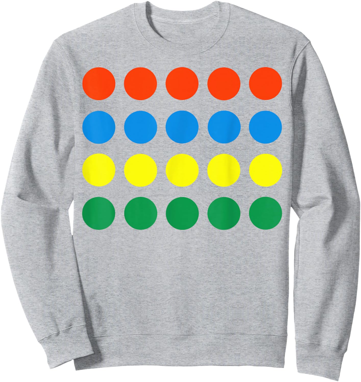 Funny Twister Game Halloween Party Office School Costume Sweatshirt - Sweatshirt | Ash